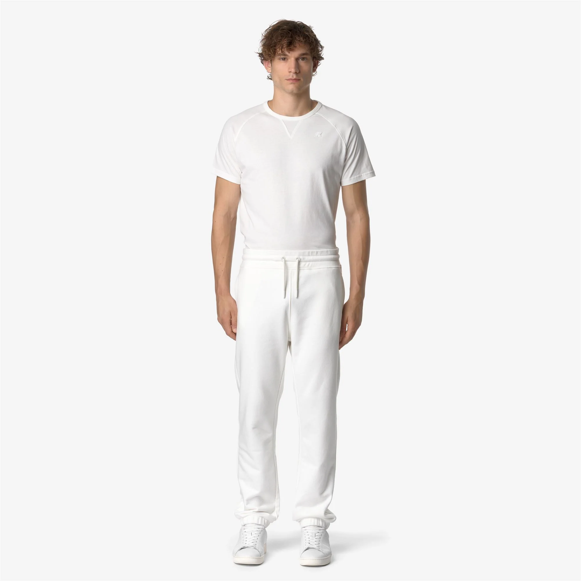 MICKYEL HEAVY FLEECE - Pants - Sport Trousers - Man - WHITE GARDENIA - Image 3