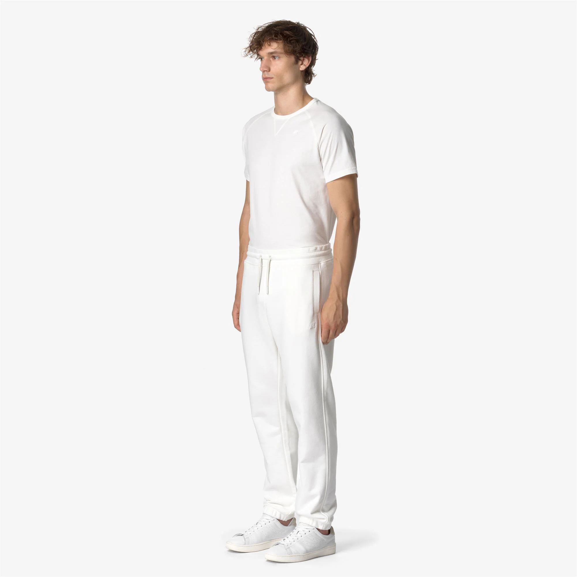 MICKYEL HEAVY FLEECE - Pants - Sport Trousers - Man - WHITE GARDENIA - Image 4