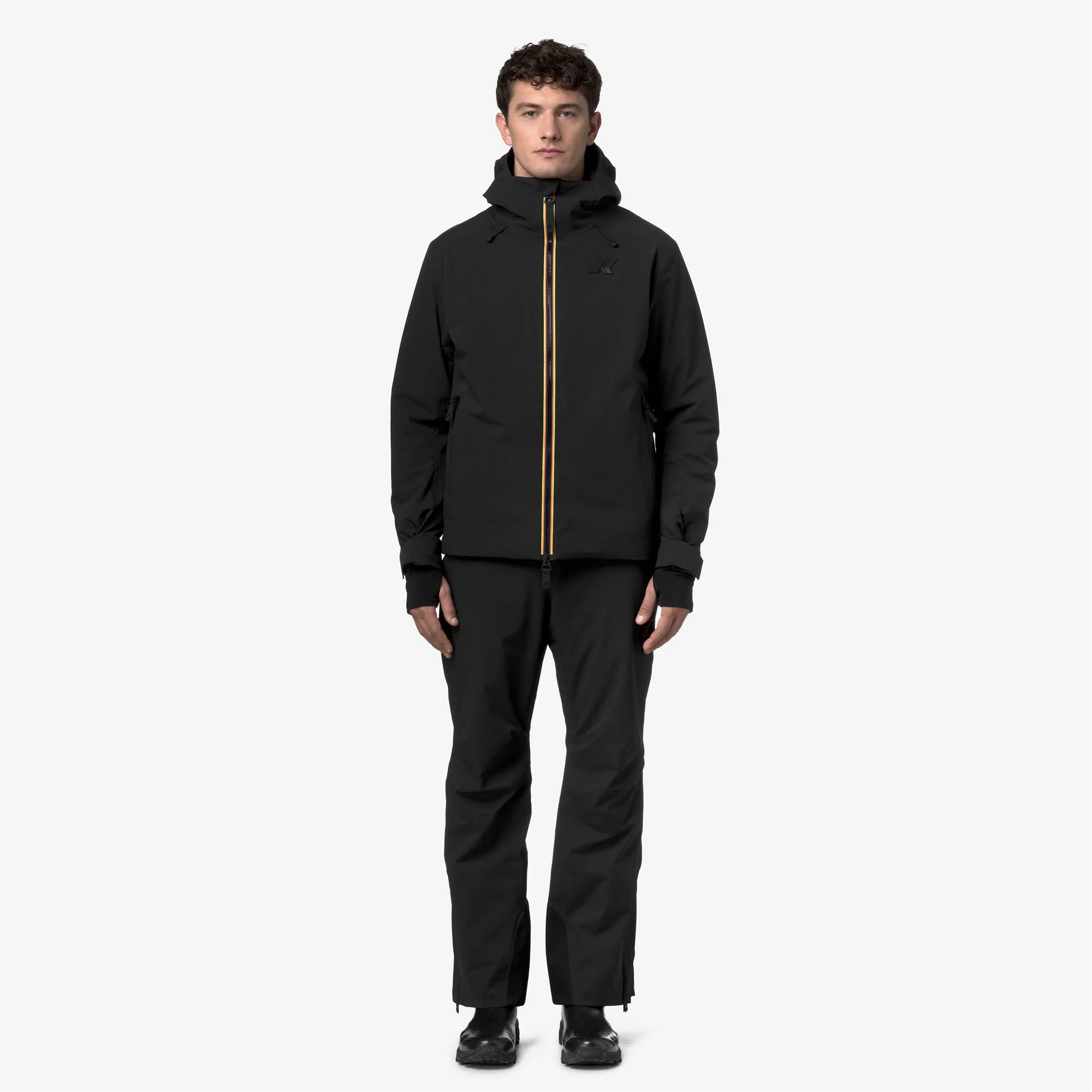 QUEYRAS 2L TWILL - Pants - Sport Trousers - Man - BLACK PURE - Image 3