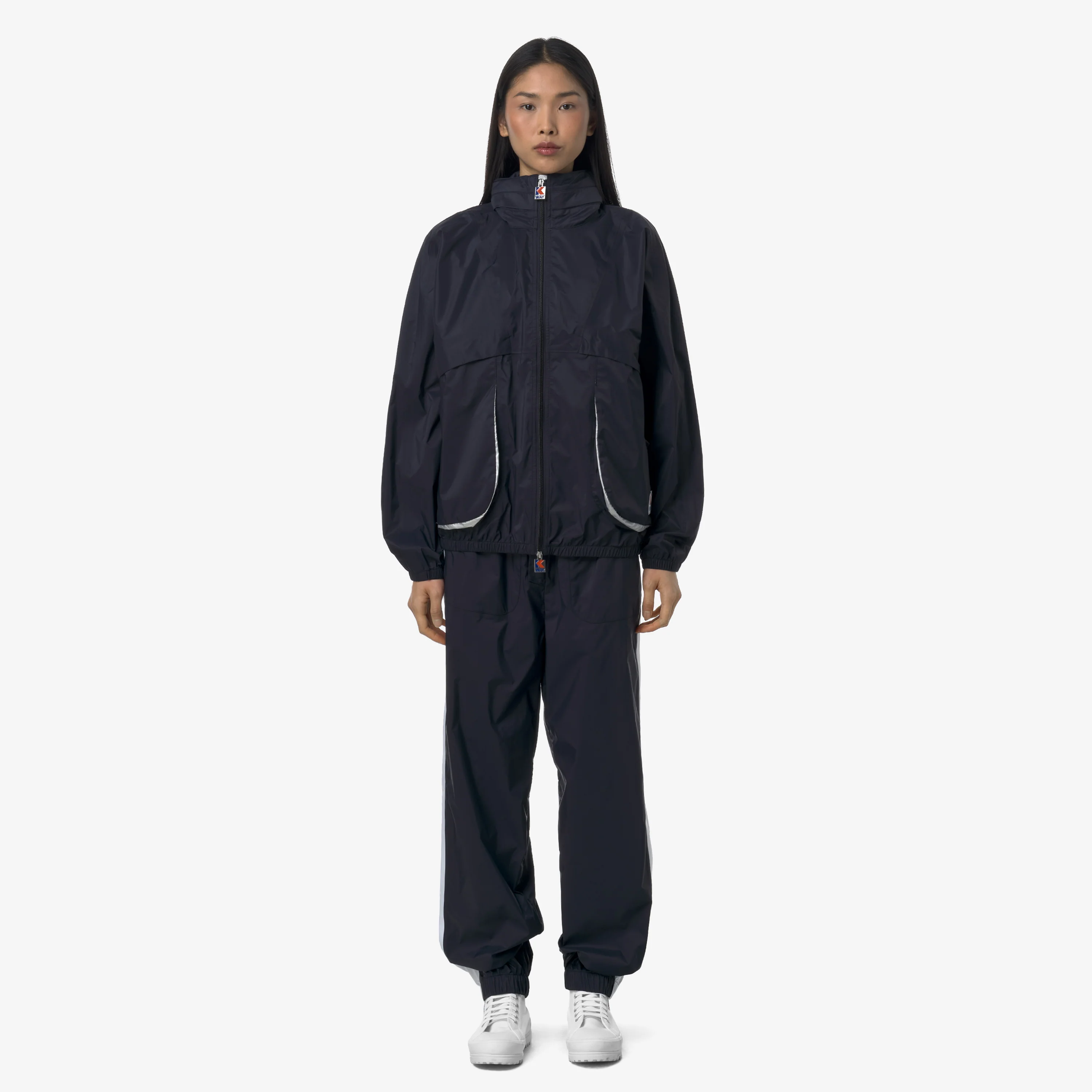 7002 PANTS - Pants - Sport Trousers - Unisex - BLUE WHITE - Image 2