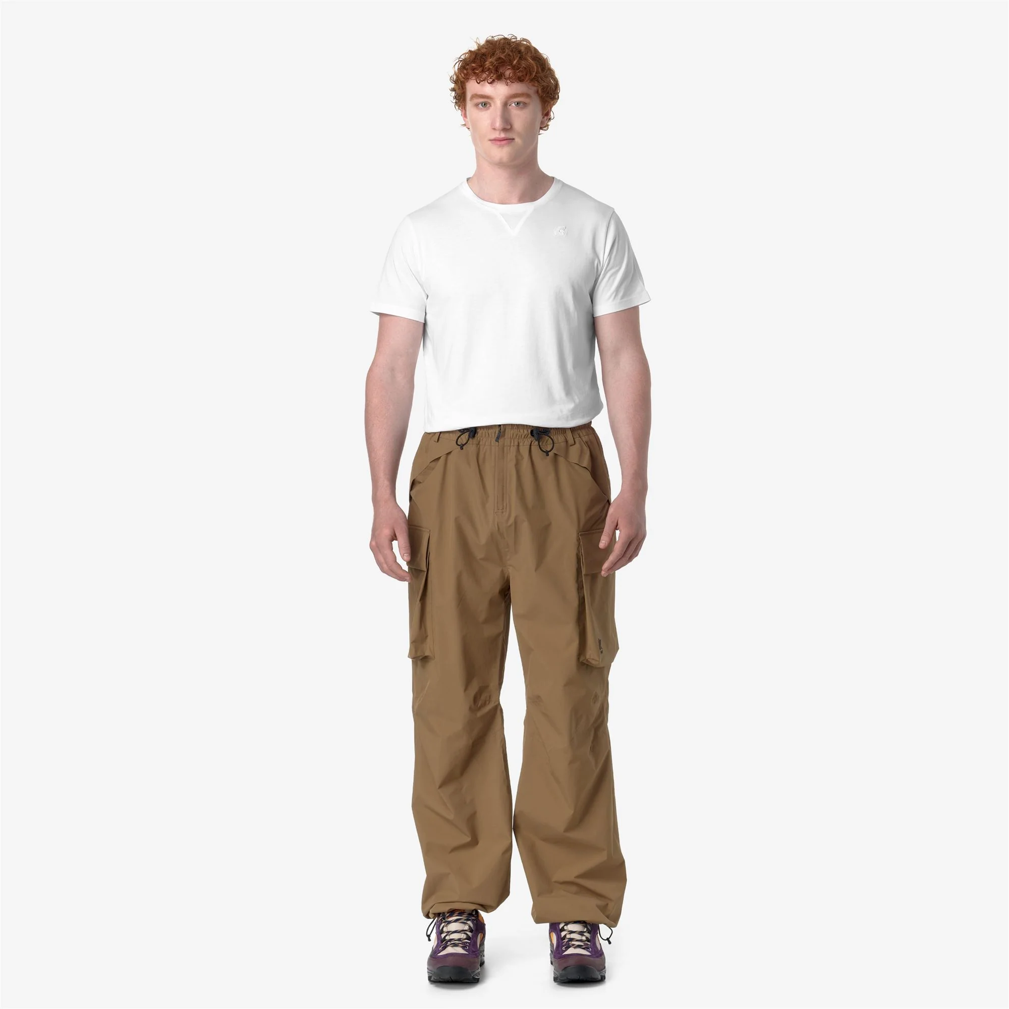 ED-SHELL 2.1 AMIABLE DIEMME - Pants - Sport Trousers - Unisex - BROWN CORDA - Image 3