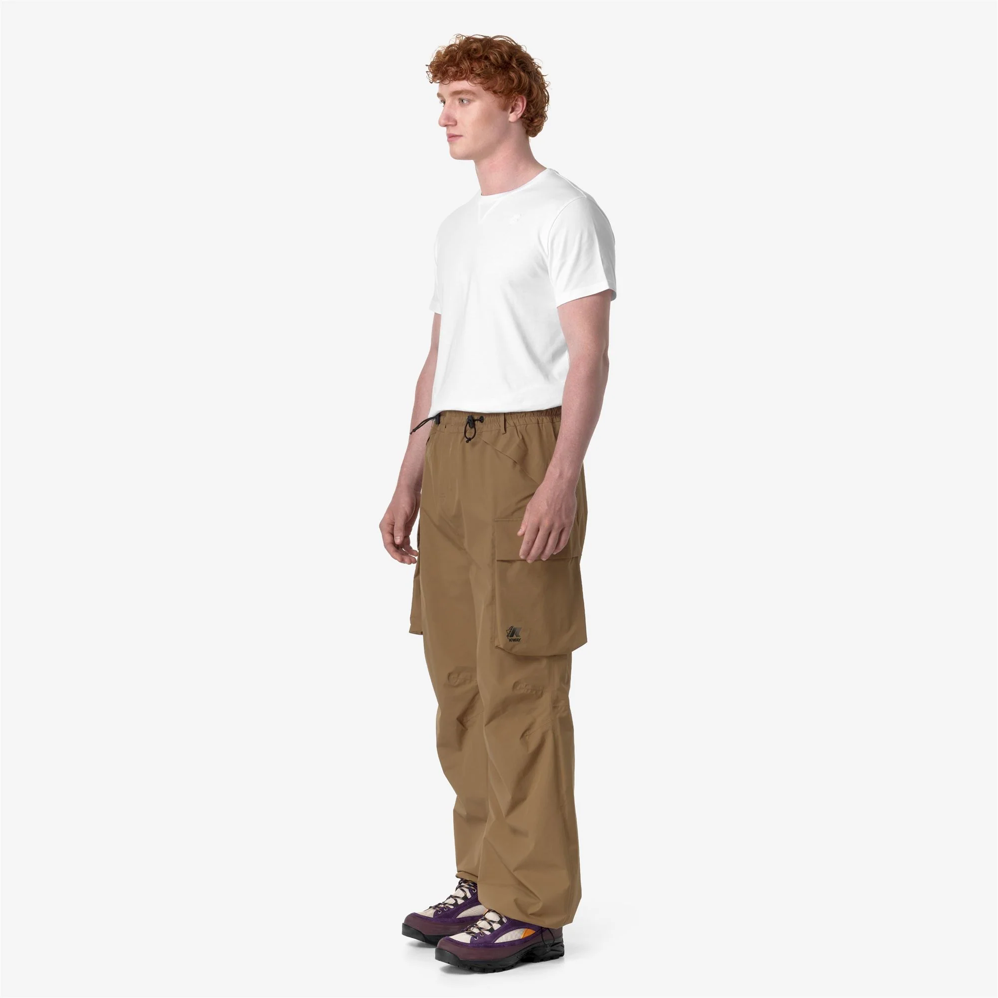 ED-SHELL 2.1 AMIABLE DIEMME - Pants - Sport Trousers - Unisex - BROWN CORDA - Image 4