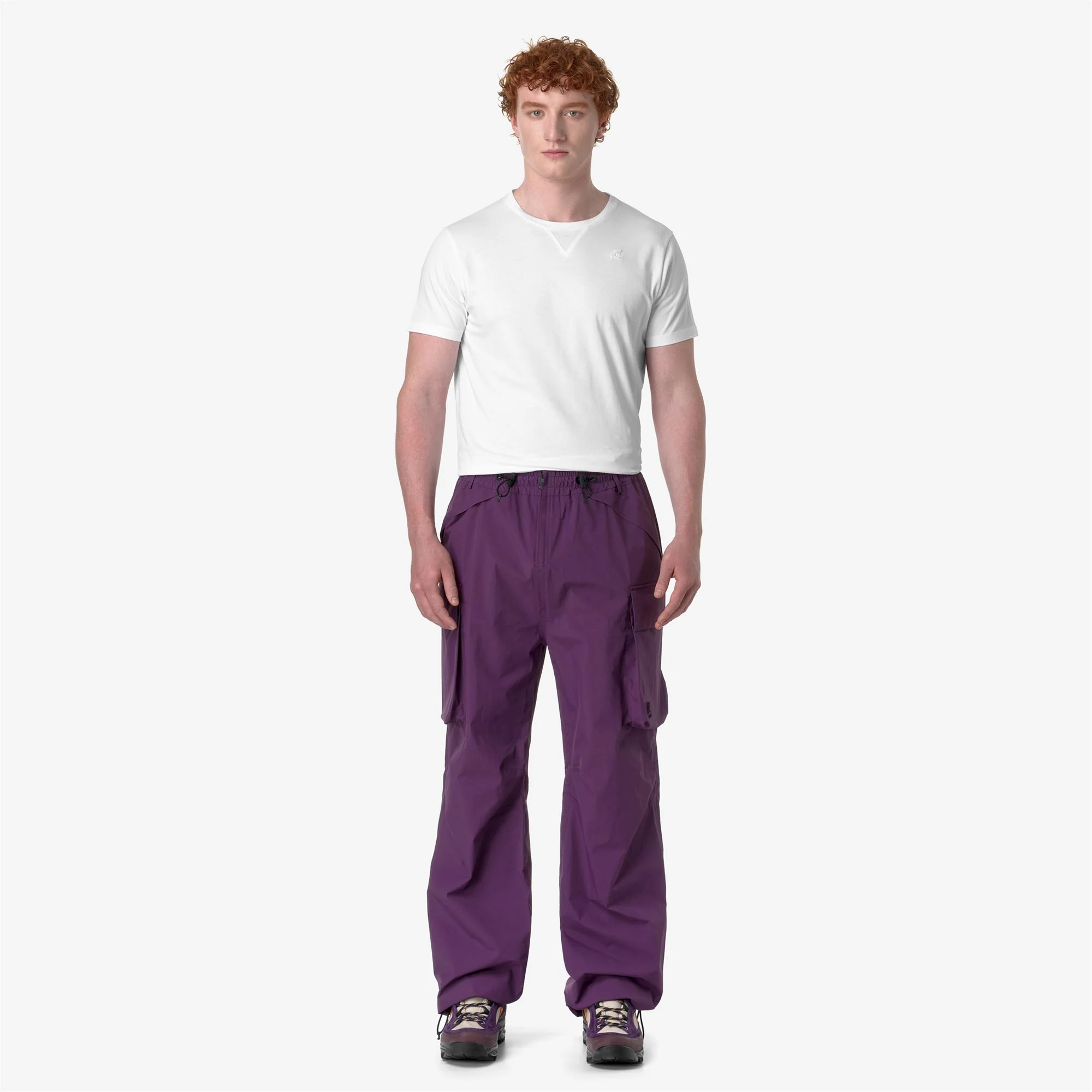 ED-SHELL 2.1 AMIABLE DIEMME - Pants - Sport Trousers - Unisex - VIOLET PURPLE - Image 3