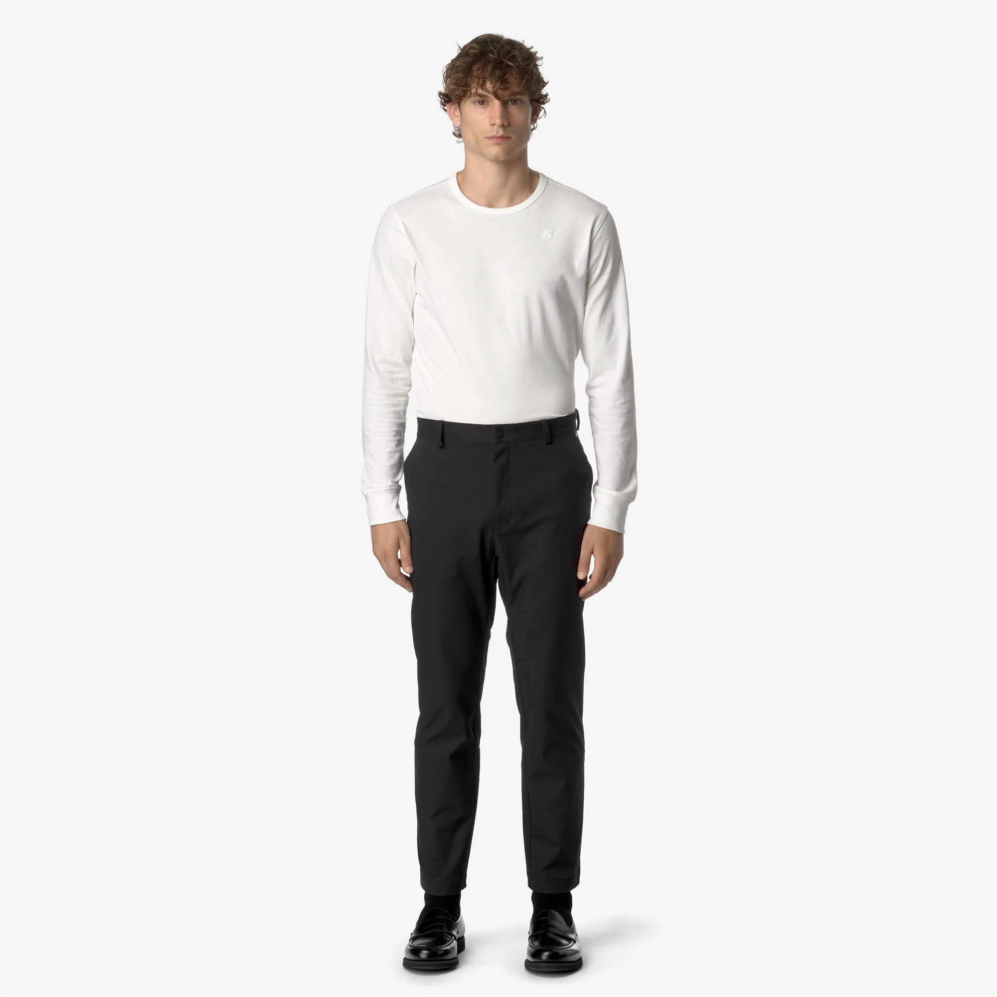 ELIA TWILL PEACH - Pants - CHINO - Unisex - BLACK PURE - Image 3