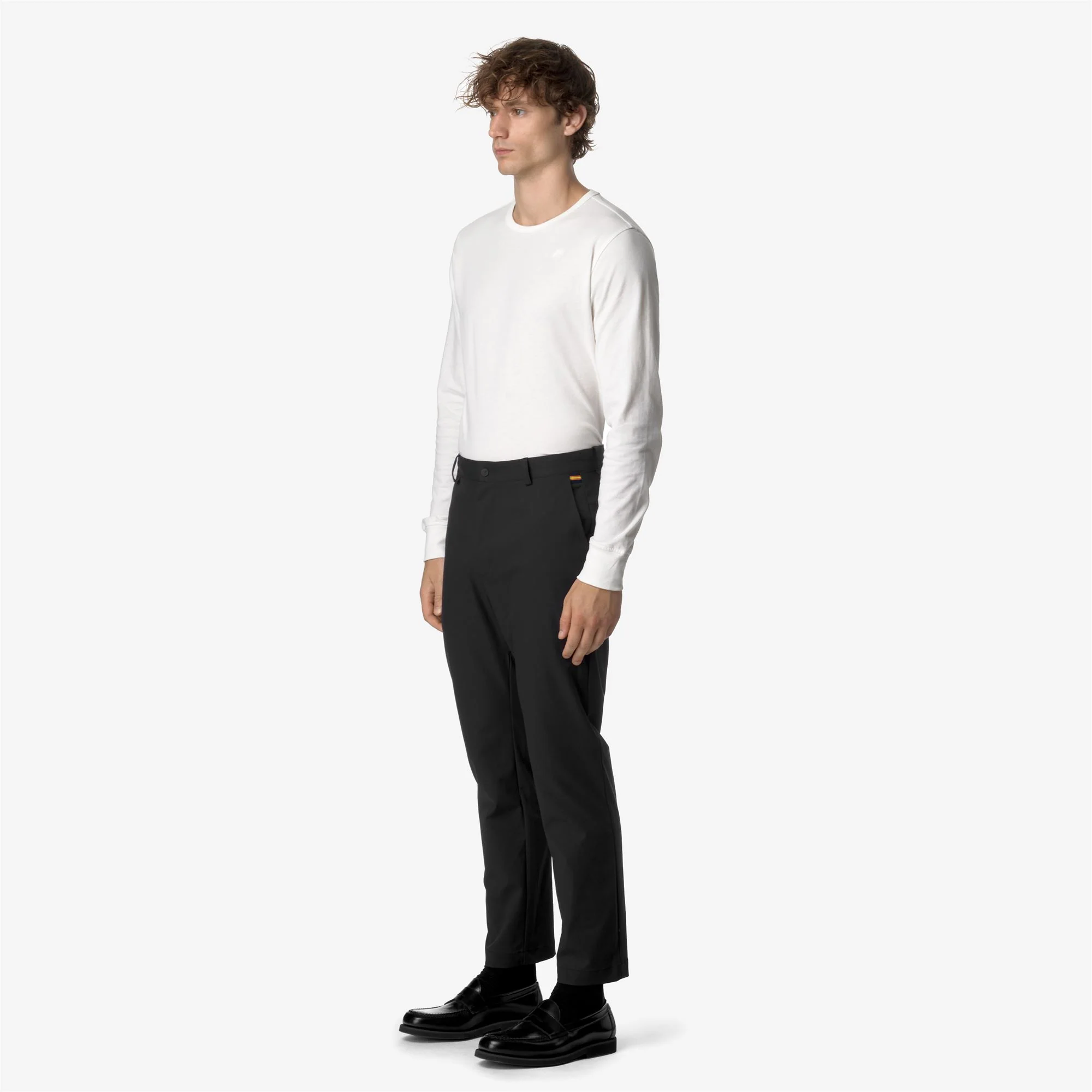 ELIA TWILL PEACH - Pants - CHINO - Unisex - BLACK PURE - Image 4