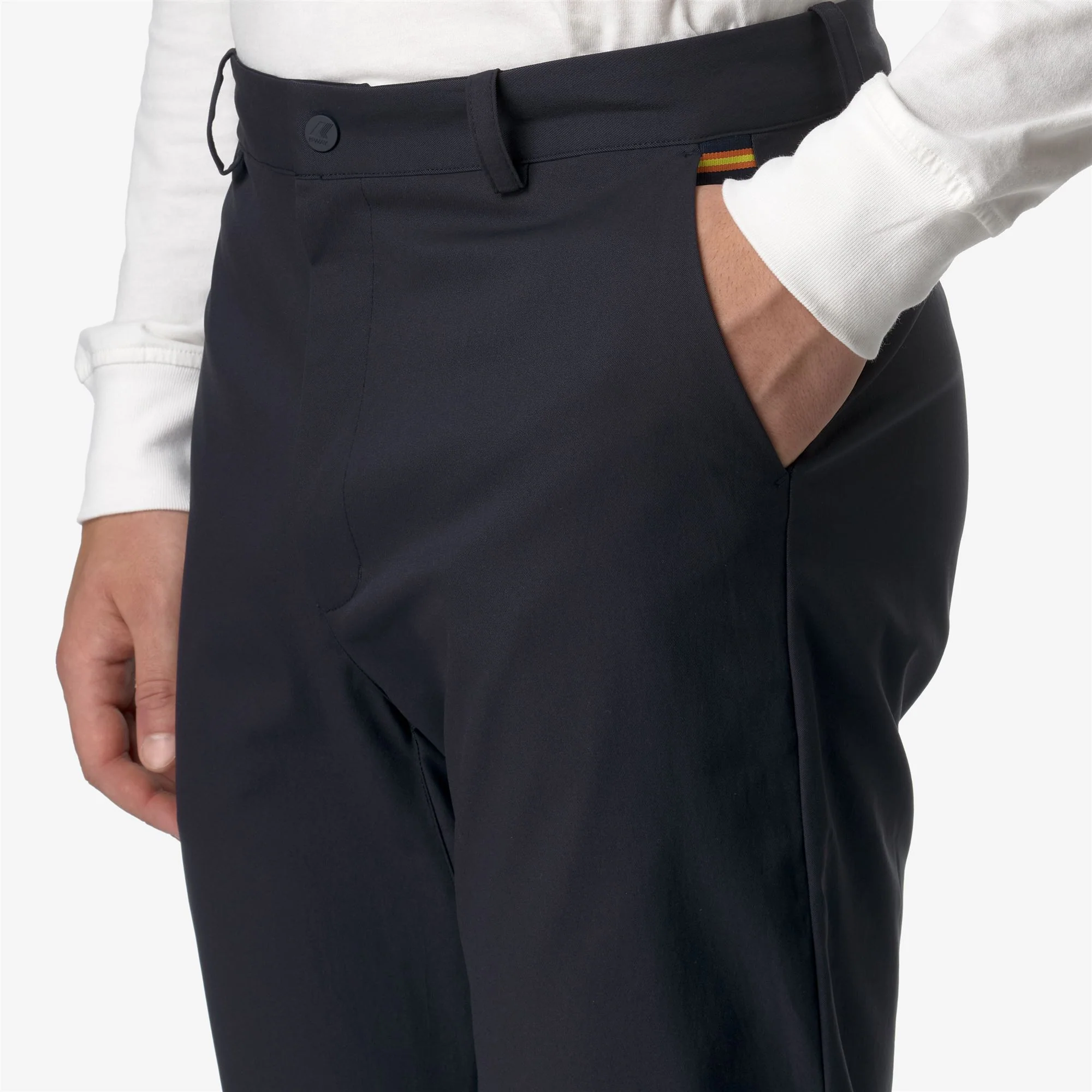 ELIA TWILL PEACH - Pants - CHINO - Unisex - BLUE DEPTH - Image 3