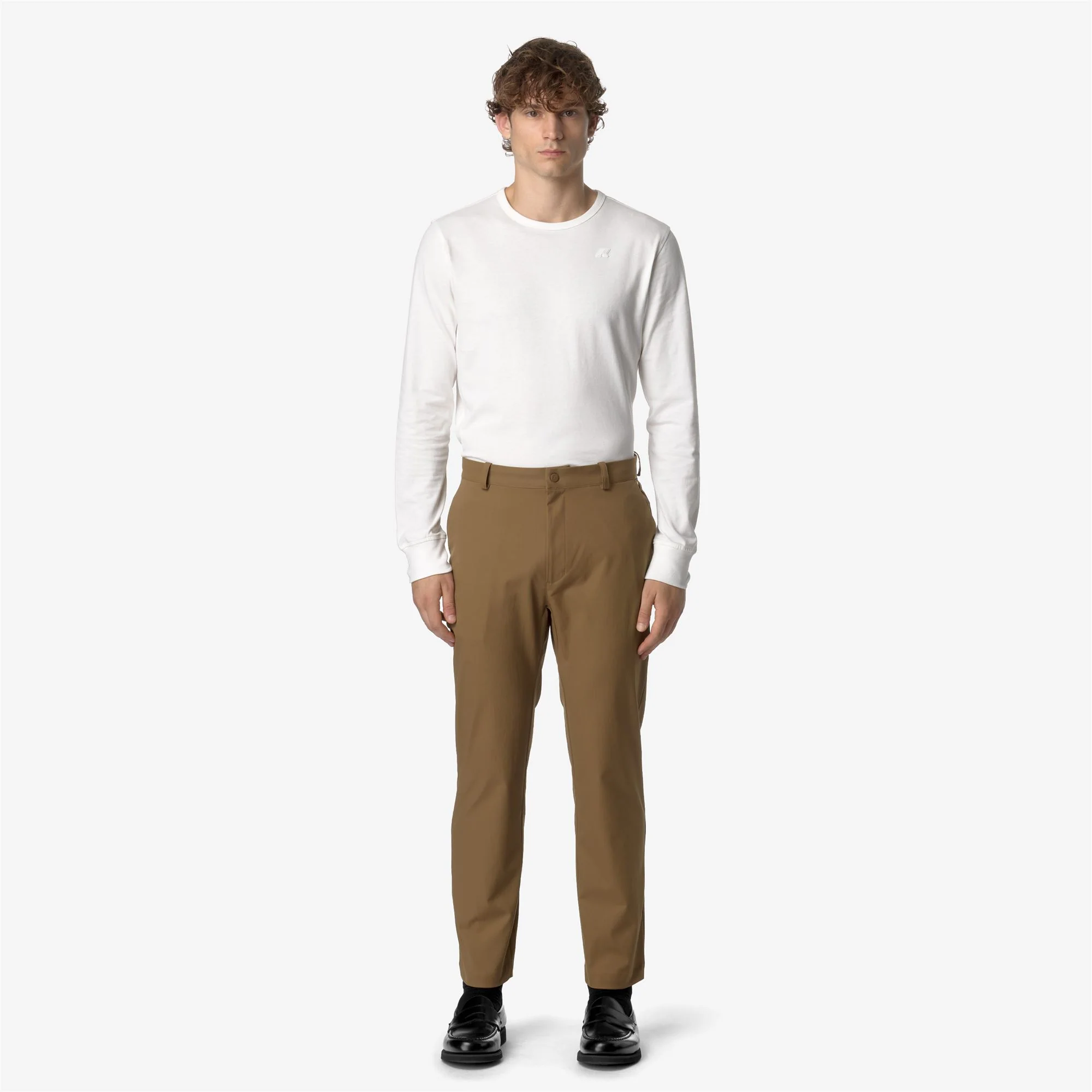 ELIA TWILL PEACH - Pants - CHINO - Unisex - BROWN CORDA - Image 3