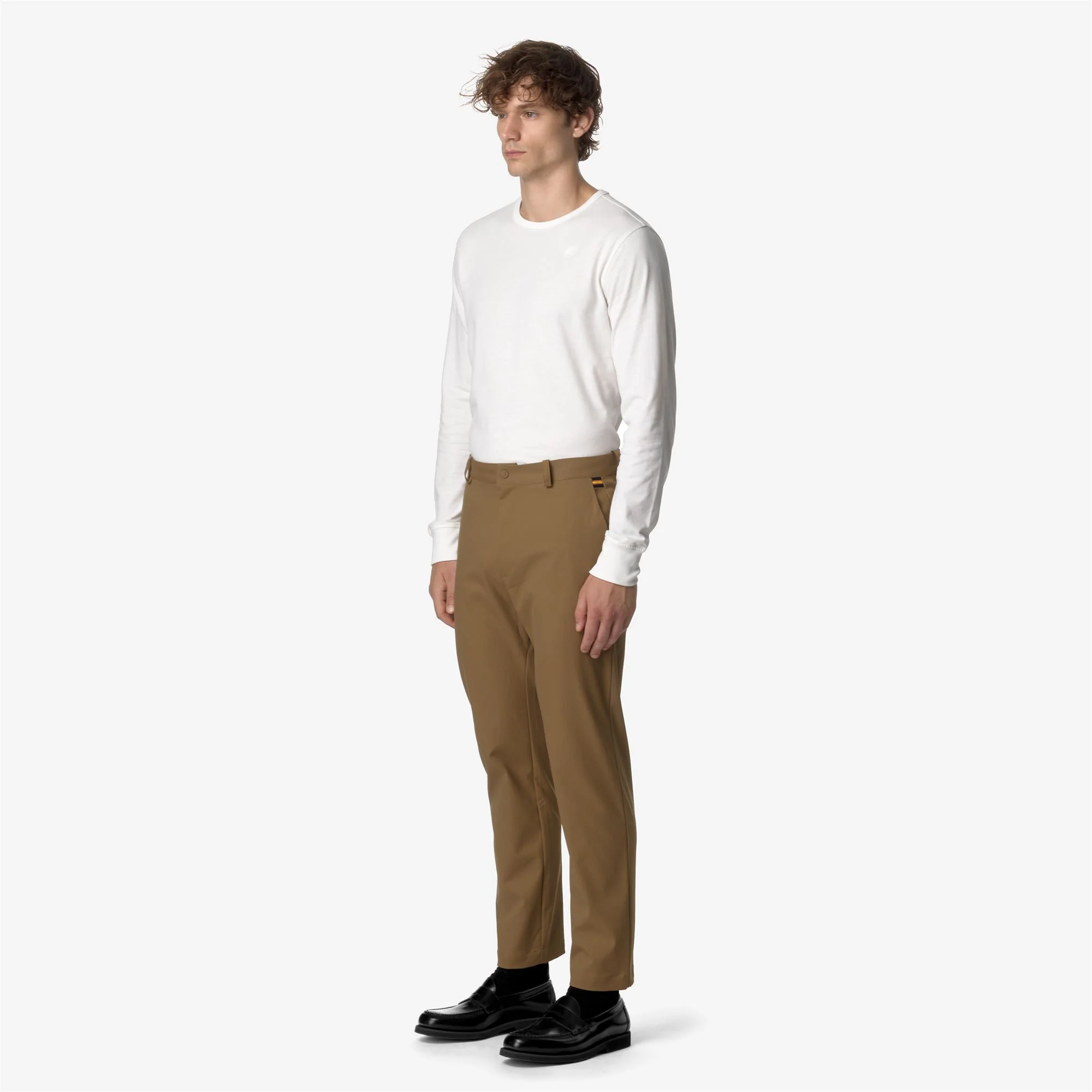 ELIA TWILL PEACH - Pants - CHINO - Unisex - BROWN CORDA - Image 4