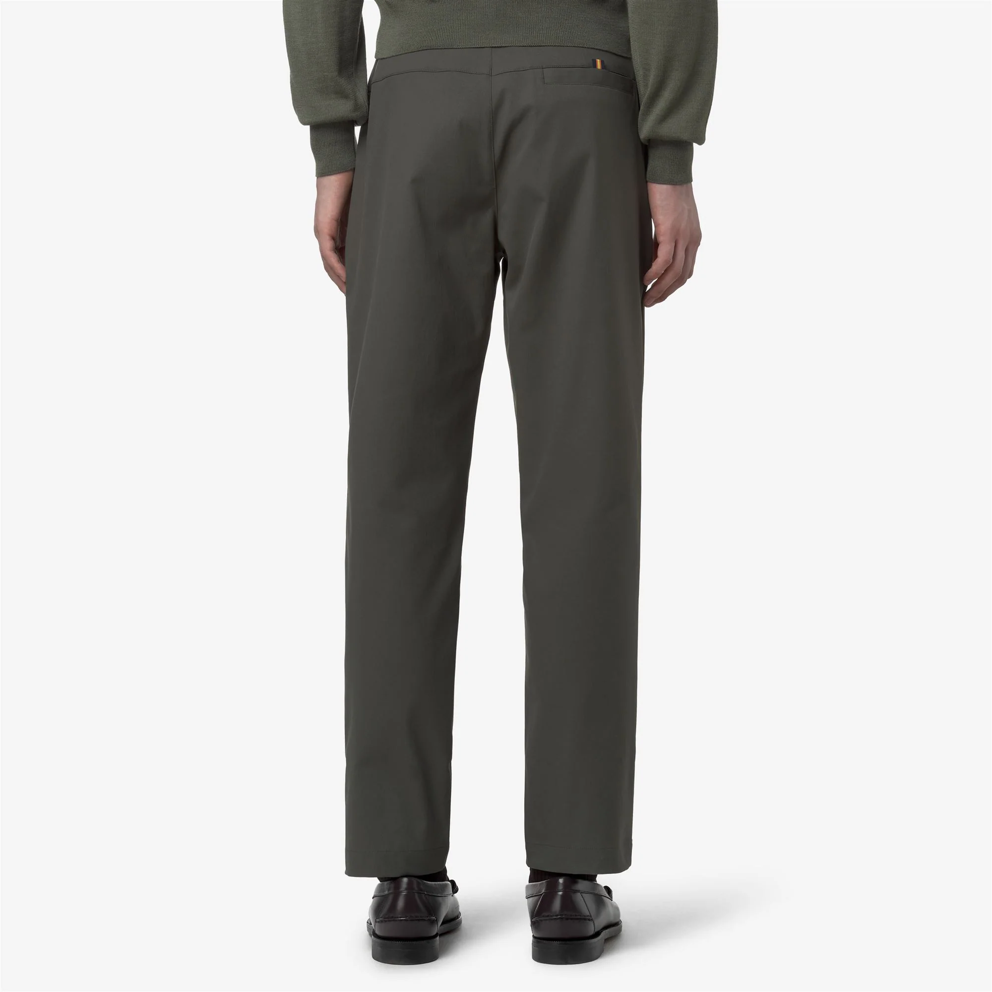 ELIA TWILL PEACH - Pants - CHINO - Unisex - GREEN BLACKISH - Image 5