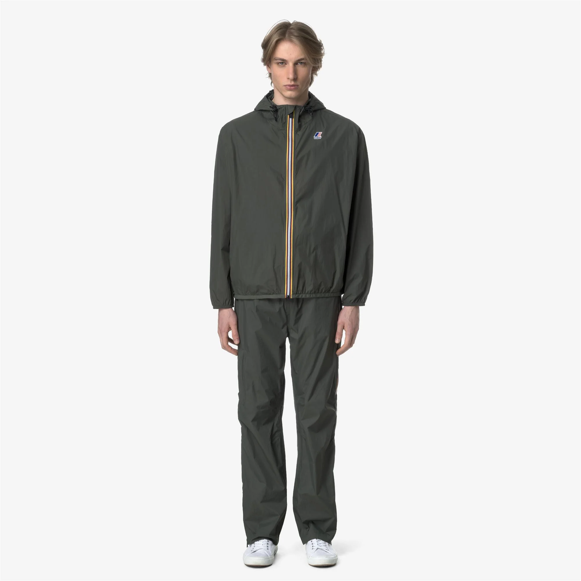 LE VRAI 4.0 ETHAN - Pants - Sport Trousers - Unisex - GREEN BLACKISH - Image 4