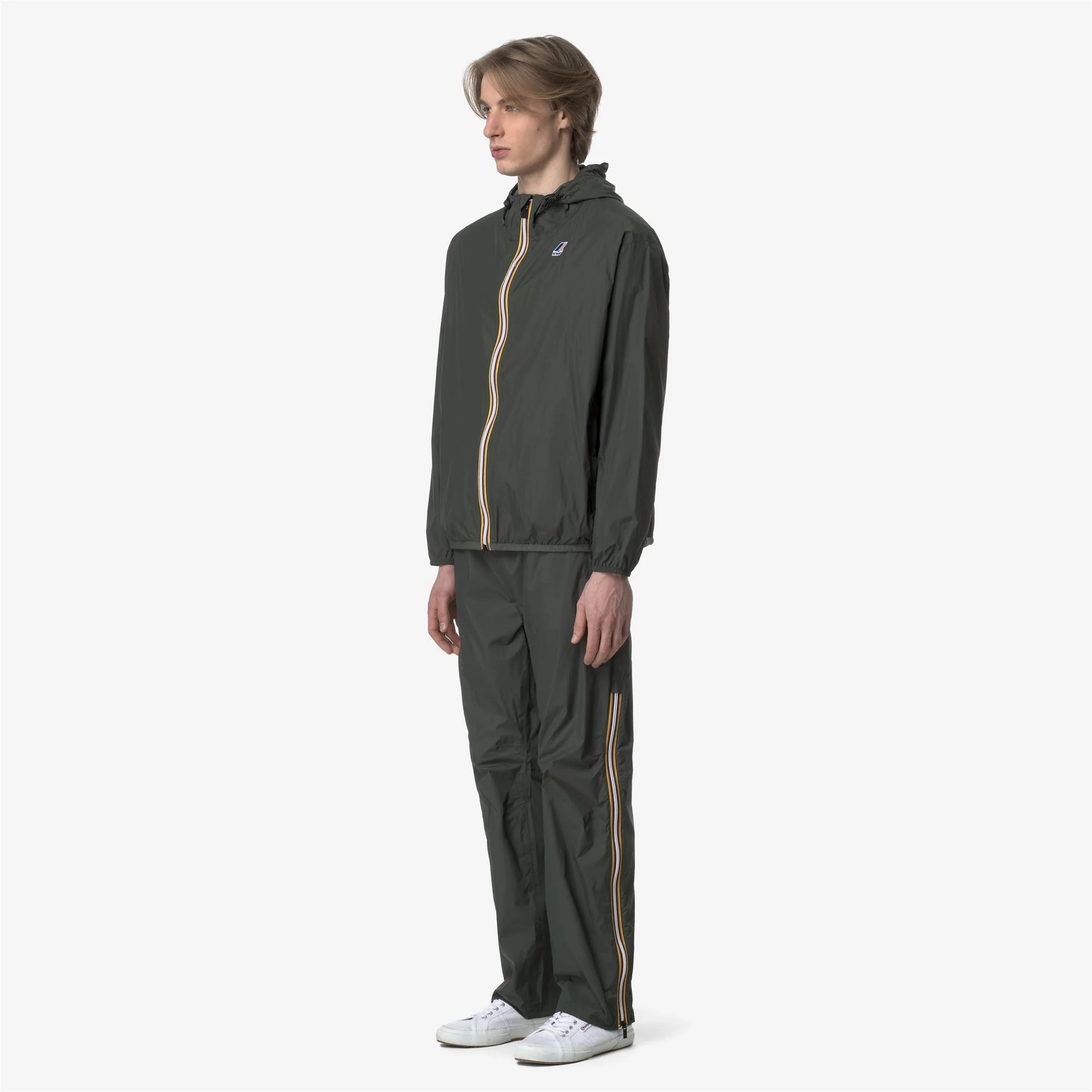 LE VRAI 4.0 ETHAN - Pants - Sport Trousers - Unisex - GREEN BLACKISH - Image 5