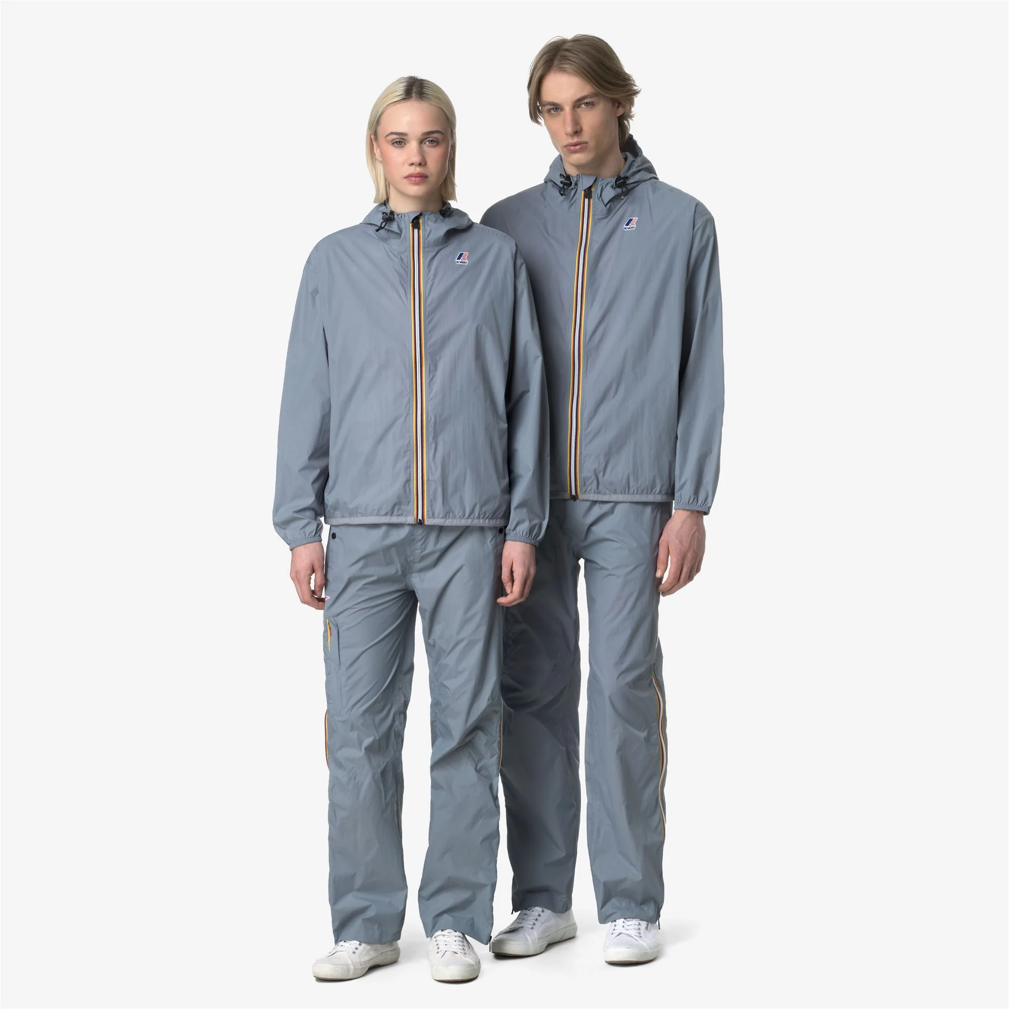 LE VRAI 4.0 ETHAN - Pants - Sport Trousers - Unisex - GREY MD - Image 3