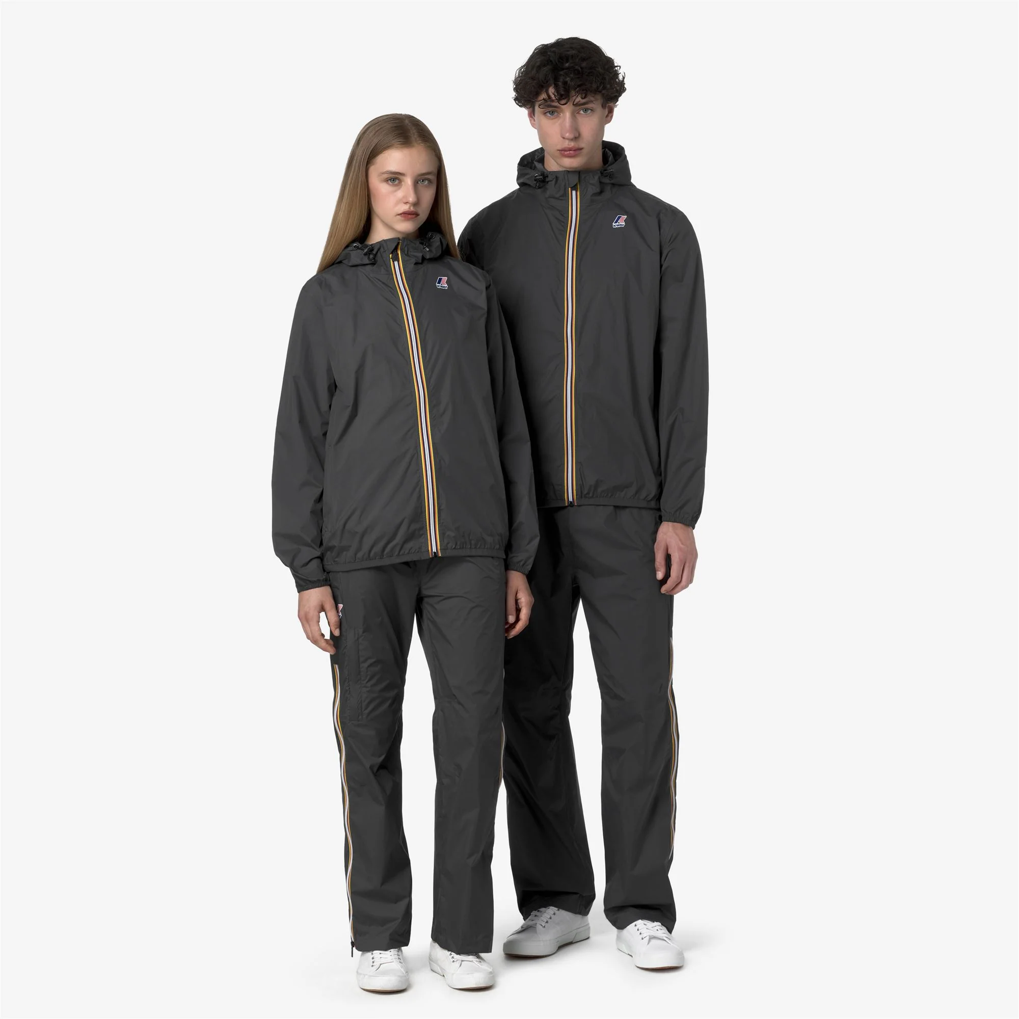 LE VRAI 4.0 ETHAN - Pants - Sport Trousers - Unisex - GREY SHADOW DK - Image 3