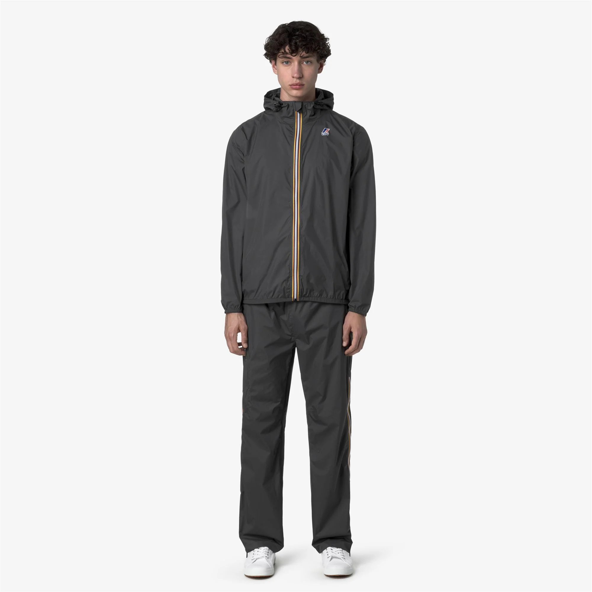 LE VRAI 4.0 ETHAN - Pants - Sport Trousers - Unisex - GREY SHADOW DK - Image 4