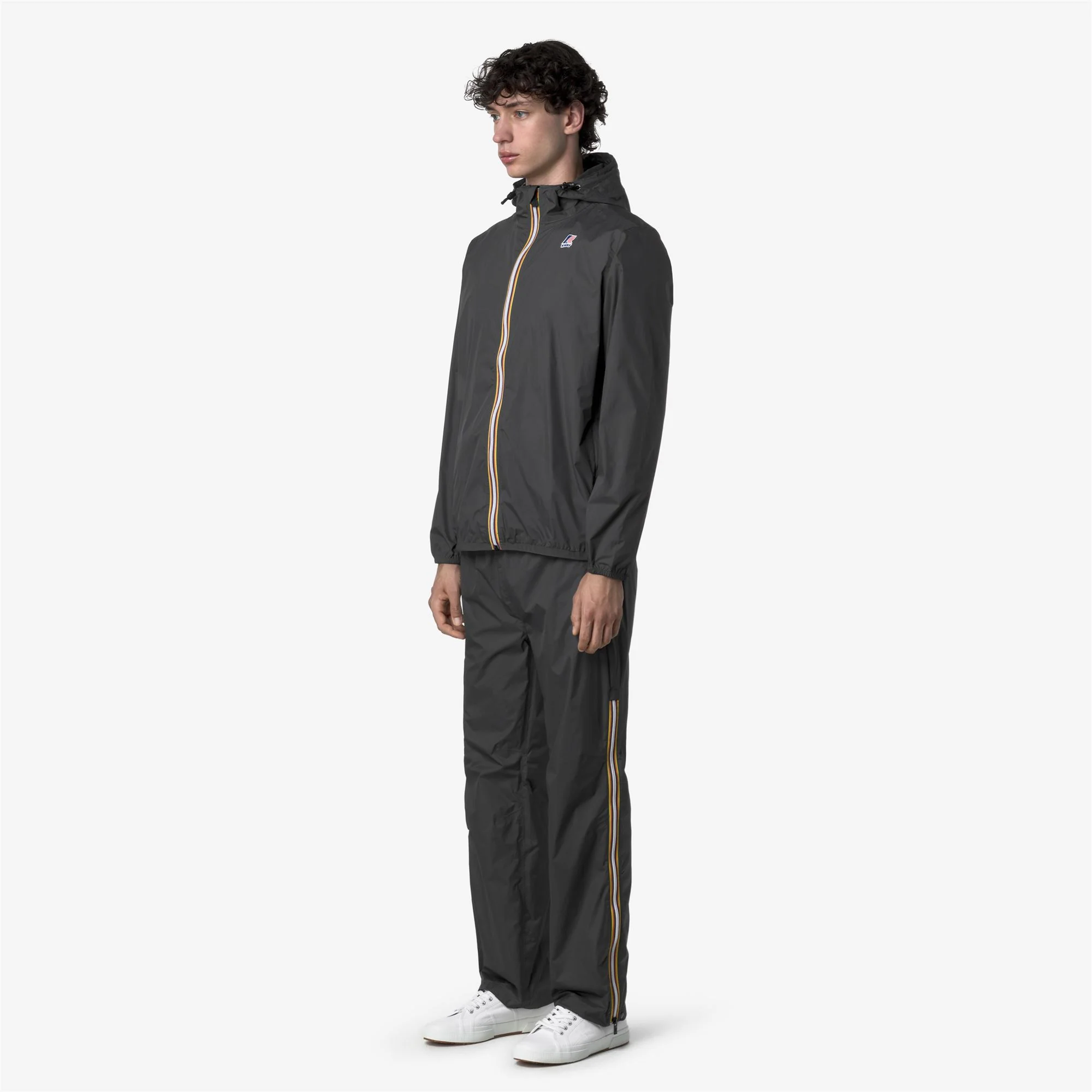 LE VRAI 4.0 ETHAN - Pants - Sport Trousers - Unisex - GREY SHADOW DK - Image 5