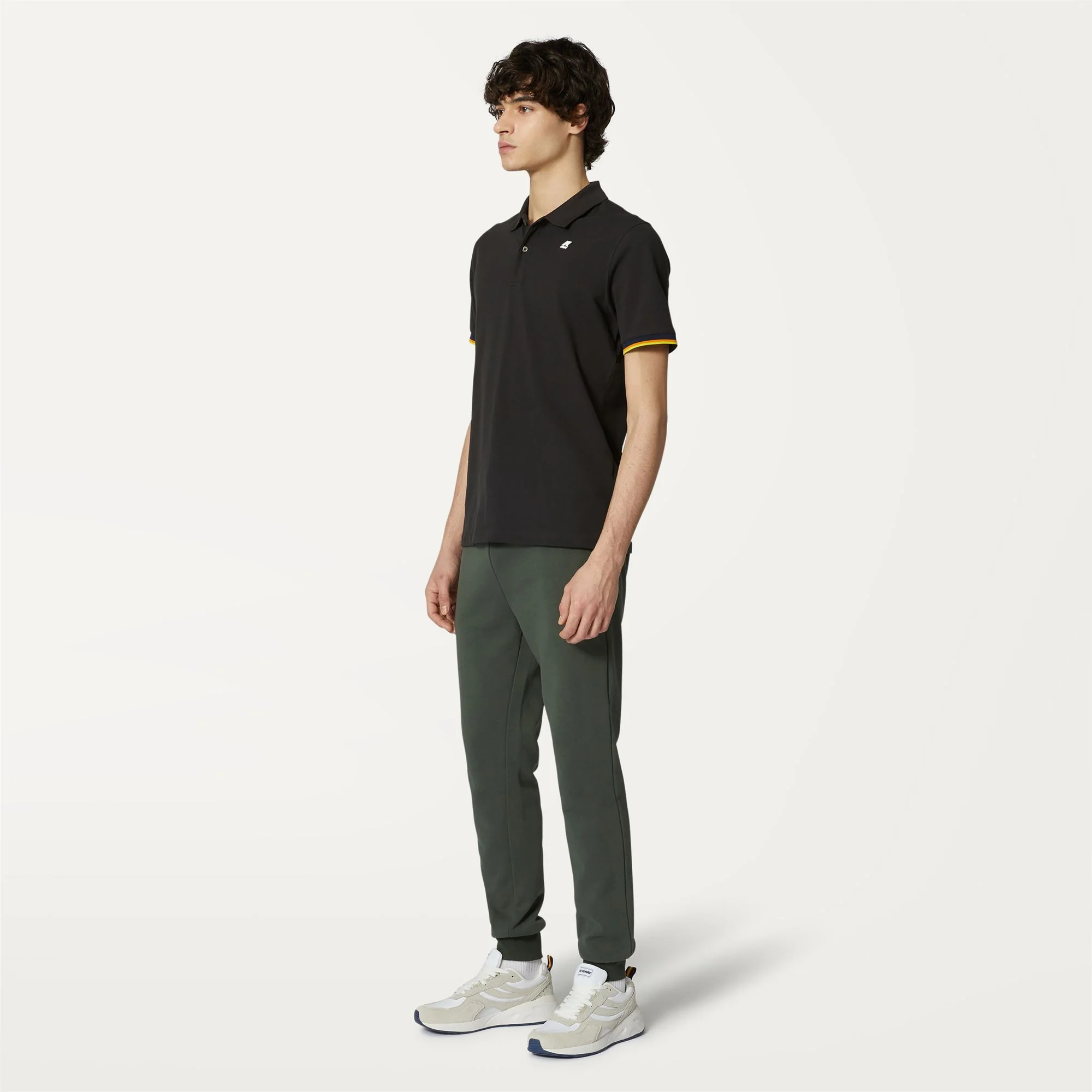 BISHOP POLY COTTON - Pants - Sport Trousers - Unisex - GREEN BLACKISH - Image 4