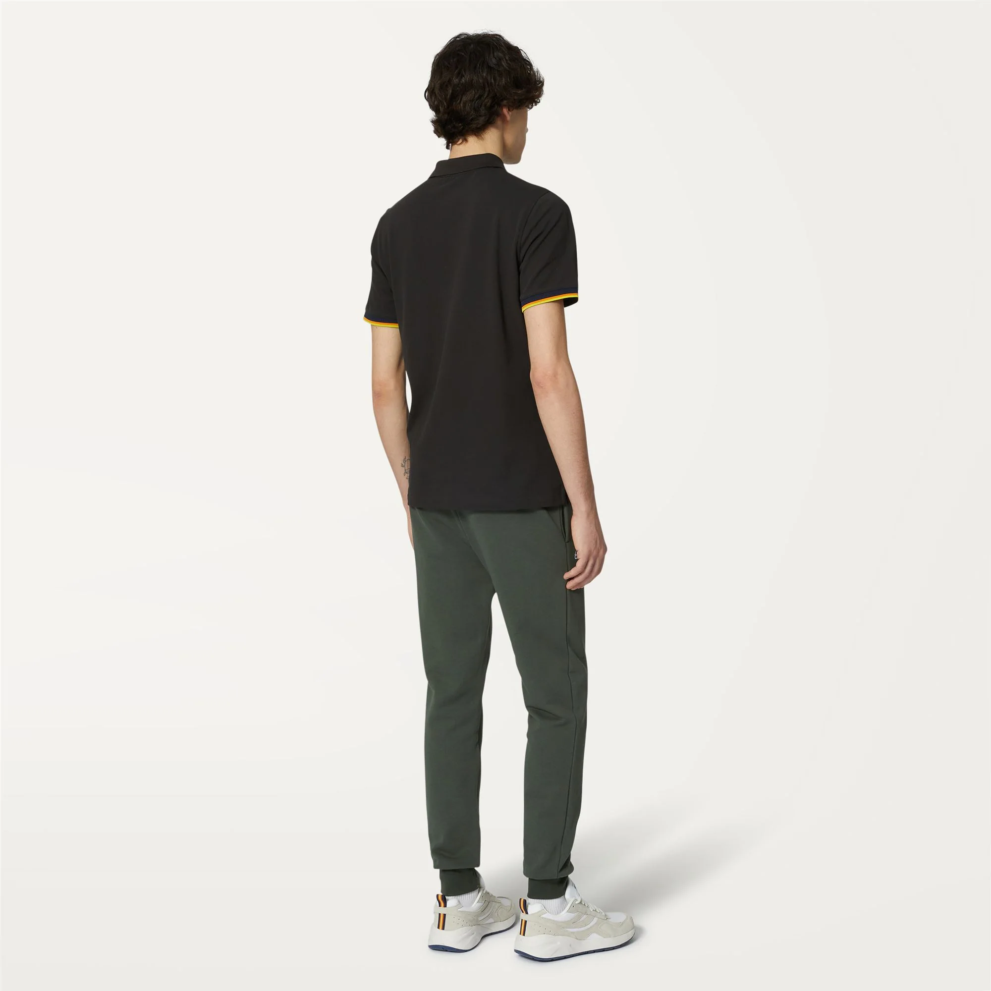 BISHOP POLY COTTON - Pants - Sport Trousers - Unisex - GREEN BLACKISH - Image 5