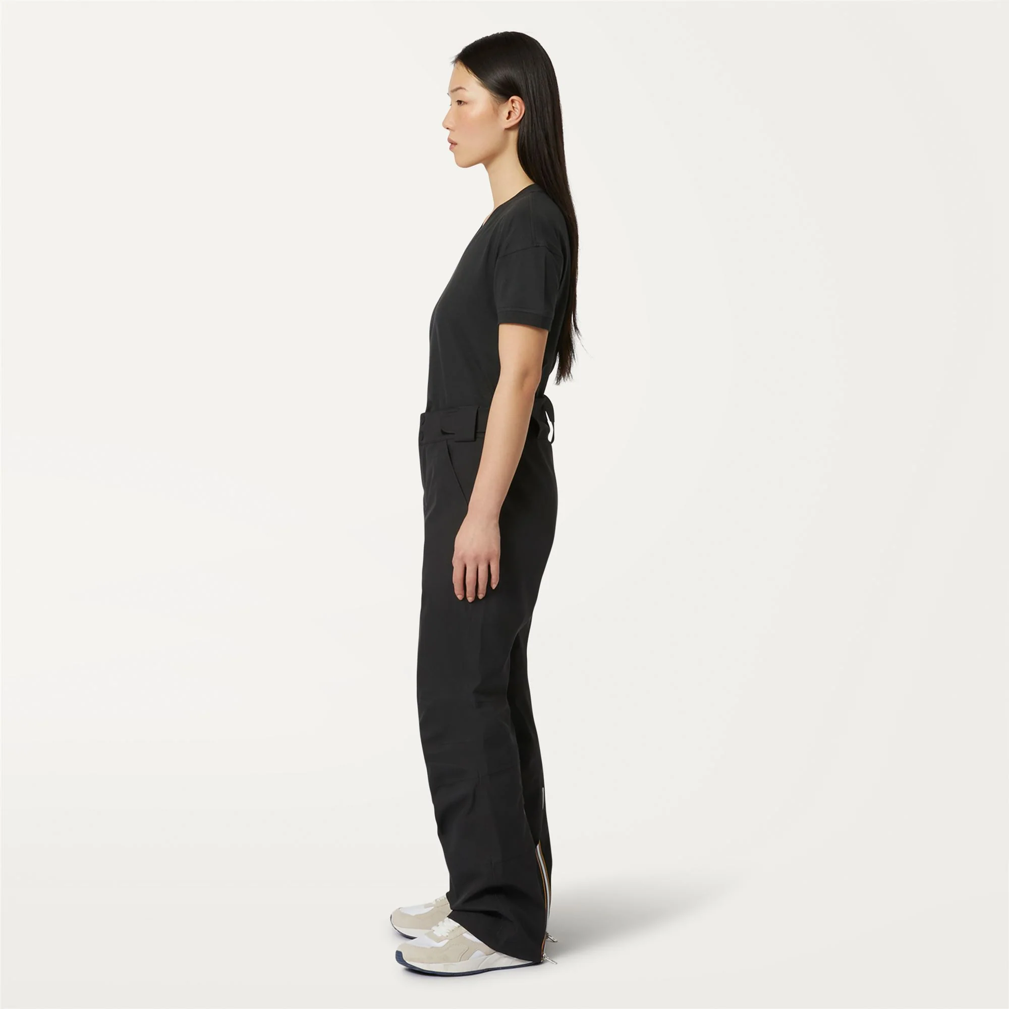 Noe Micro Twill - Pants - Sport Trousers - Unisex - BLACK PURE - Image 4