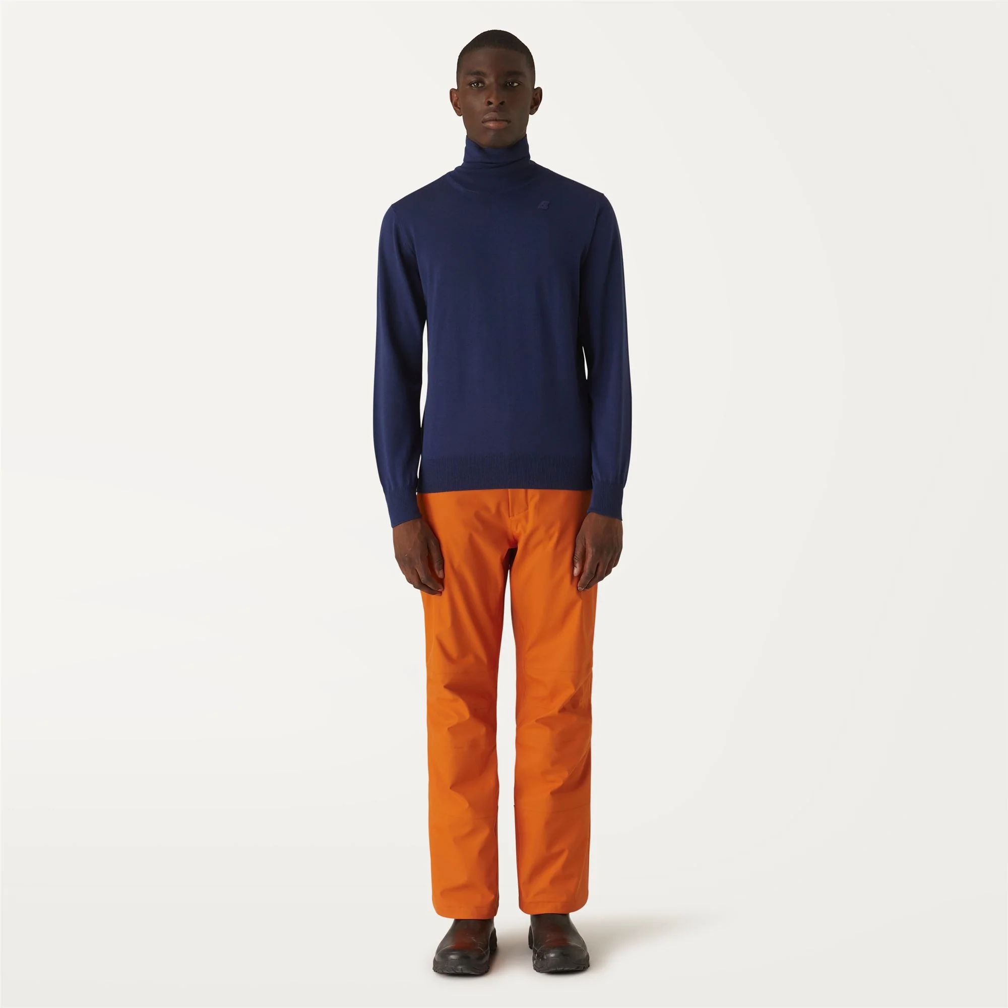 Noe Micro Twill - Pants - Sport Trousers - Unisex - ORANGE RUST - Image 3