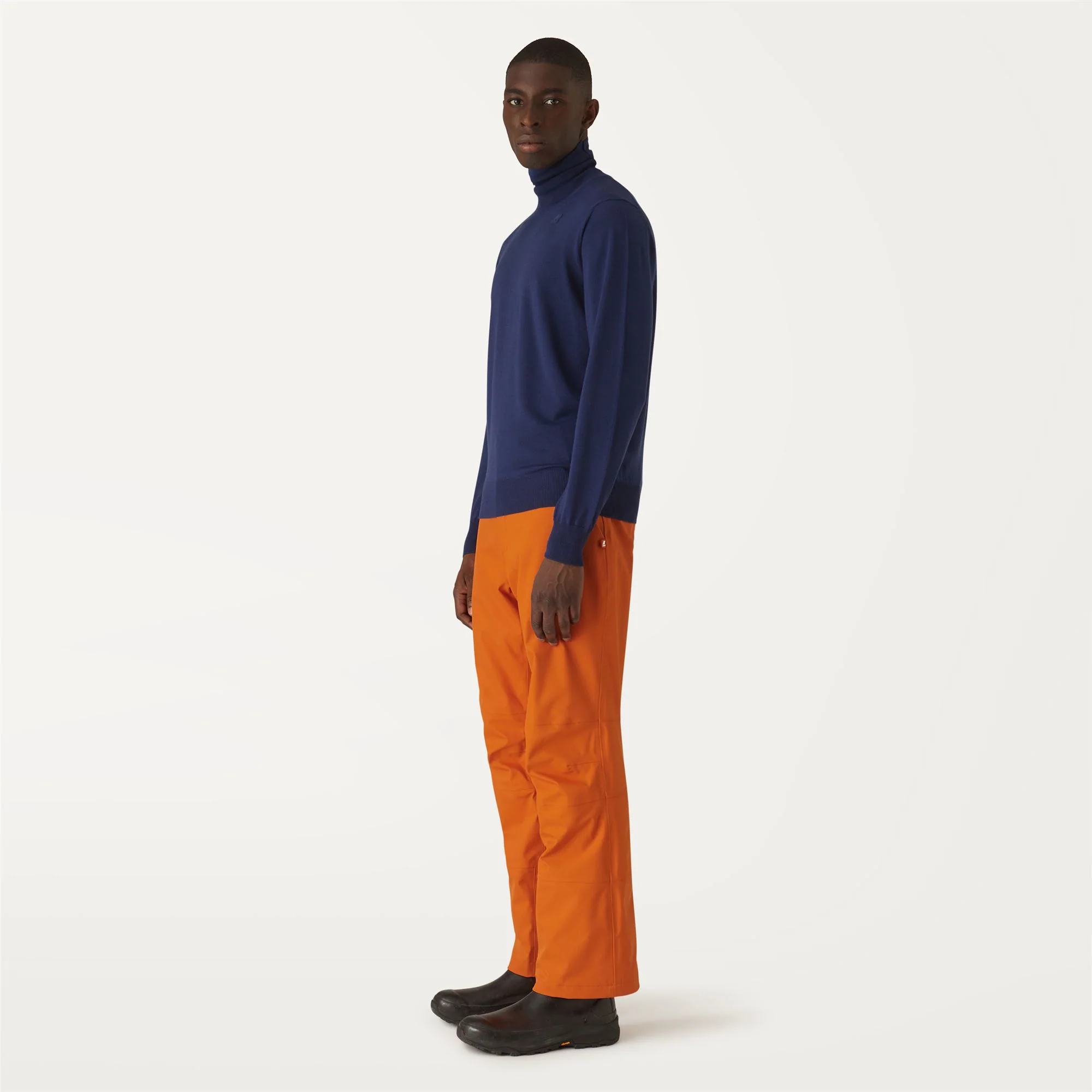 Noe Micro Twill - Pants - Sport Trousers - Unisex - ORANGE RUST - Image 4