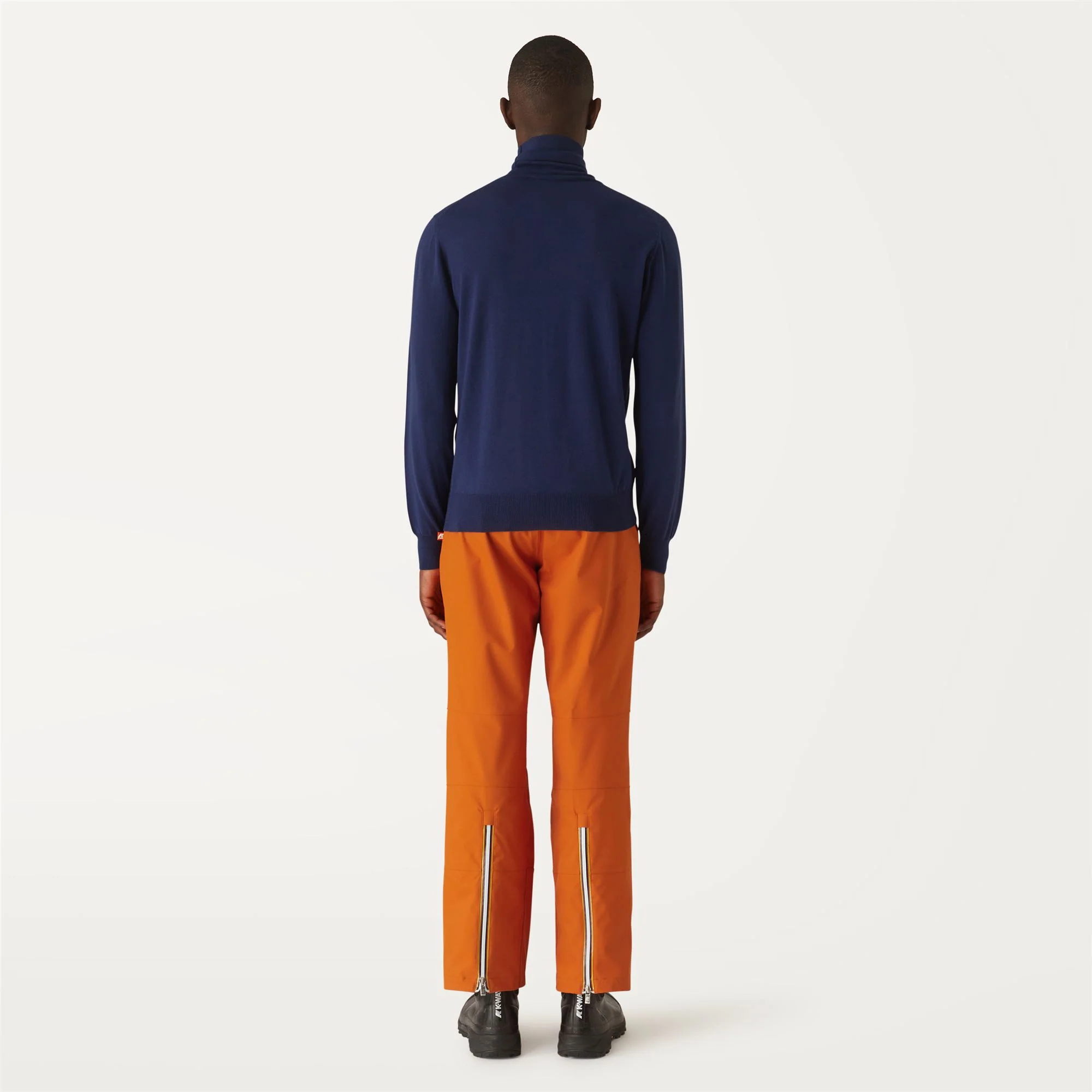 Noe Micro Twill - Pants - Sport Trousers - Unisex - ORANGE RUST - Image 5