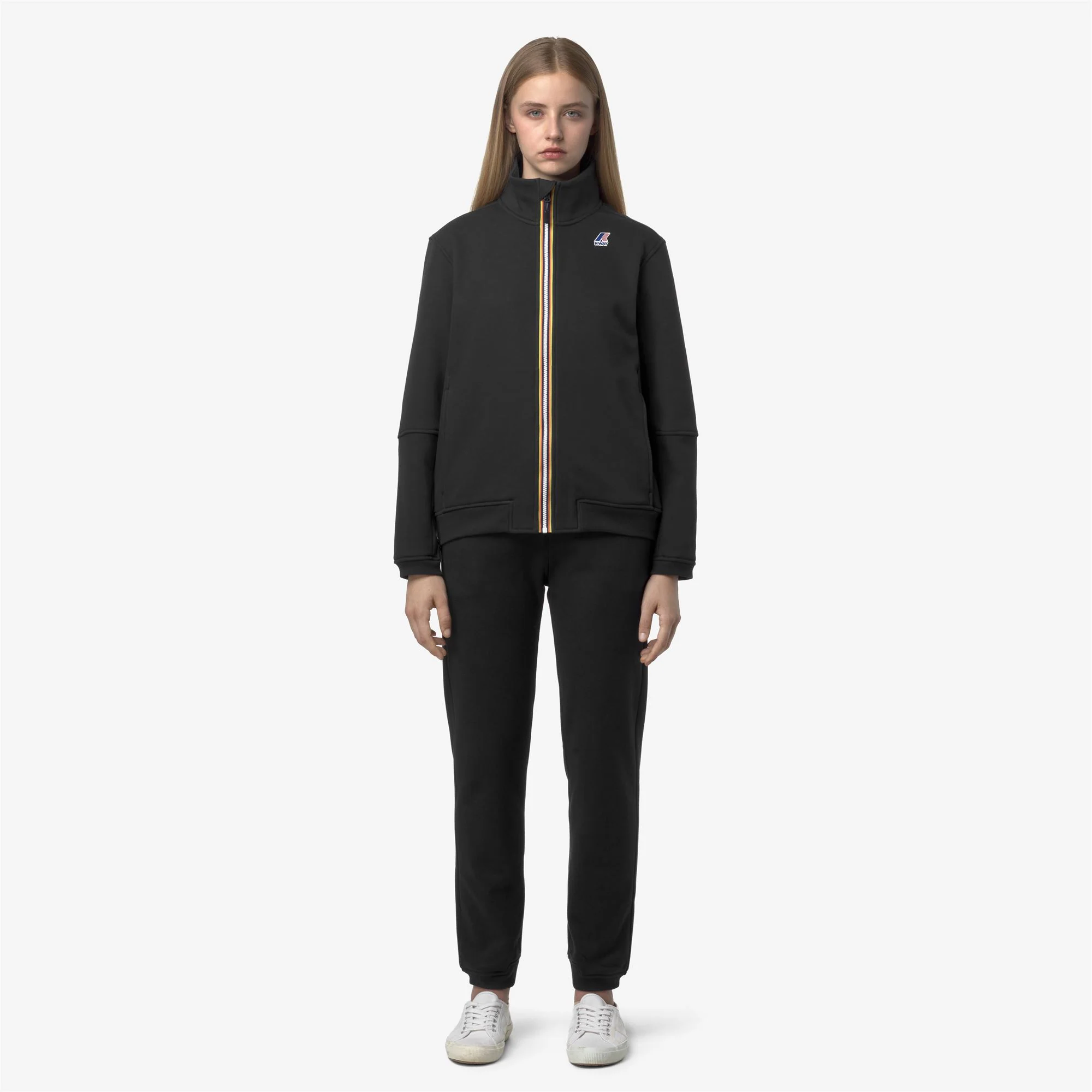 PHILBERT BRUSHED PC - Pants - Sport Trousers - Unisex - BLACK PURE - Image 3