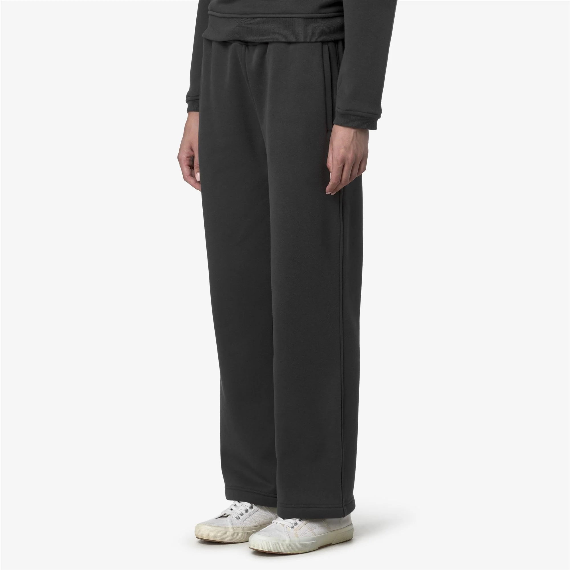 PHILBERT BRUSHED PC EAST - Pants - Sport Trousers - Unisex - GREY SHADOW DK - Image 5