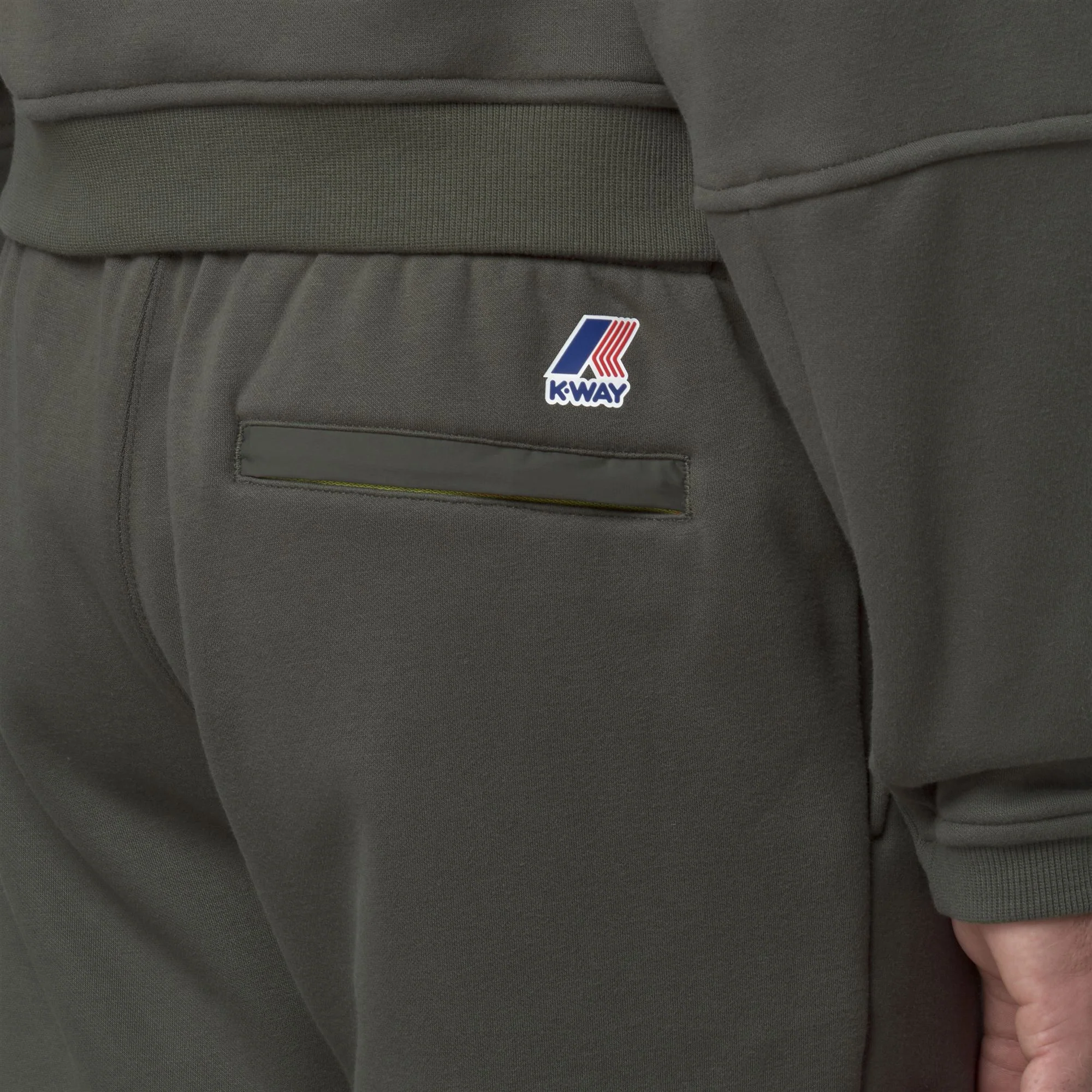 PHILBERT BRUSHED PC - Pants - Sport Trousers - Unisex - GREEN BLACKISH - Image 2