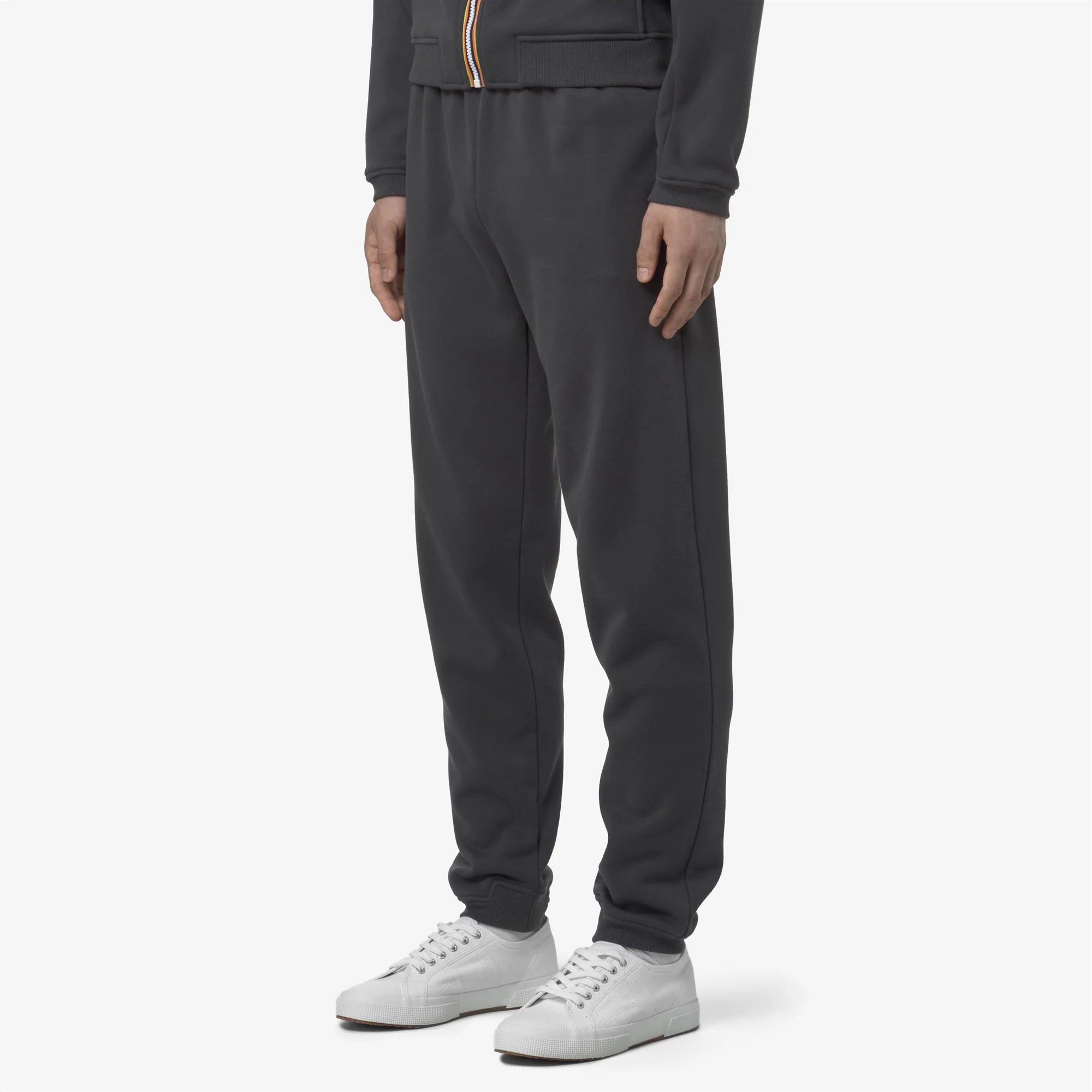 PHILBERT BRUSHED PC - Pants - Sport Trousers - Unisex - GREY SHADOW DK - Image 4