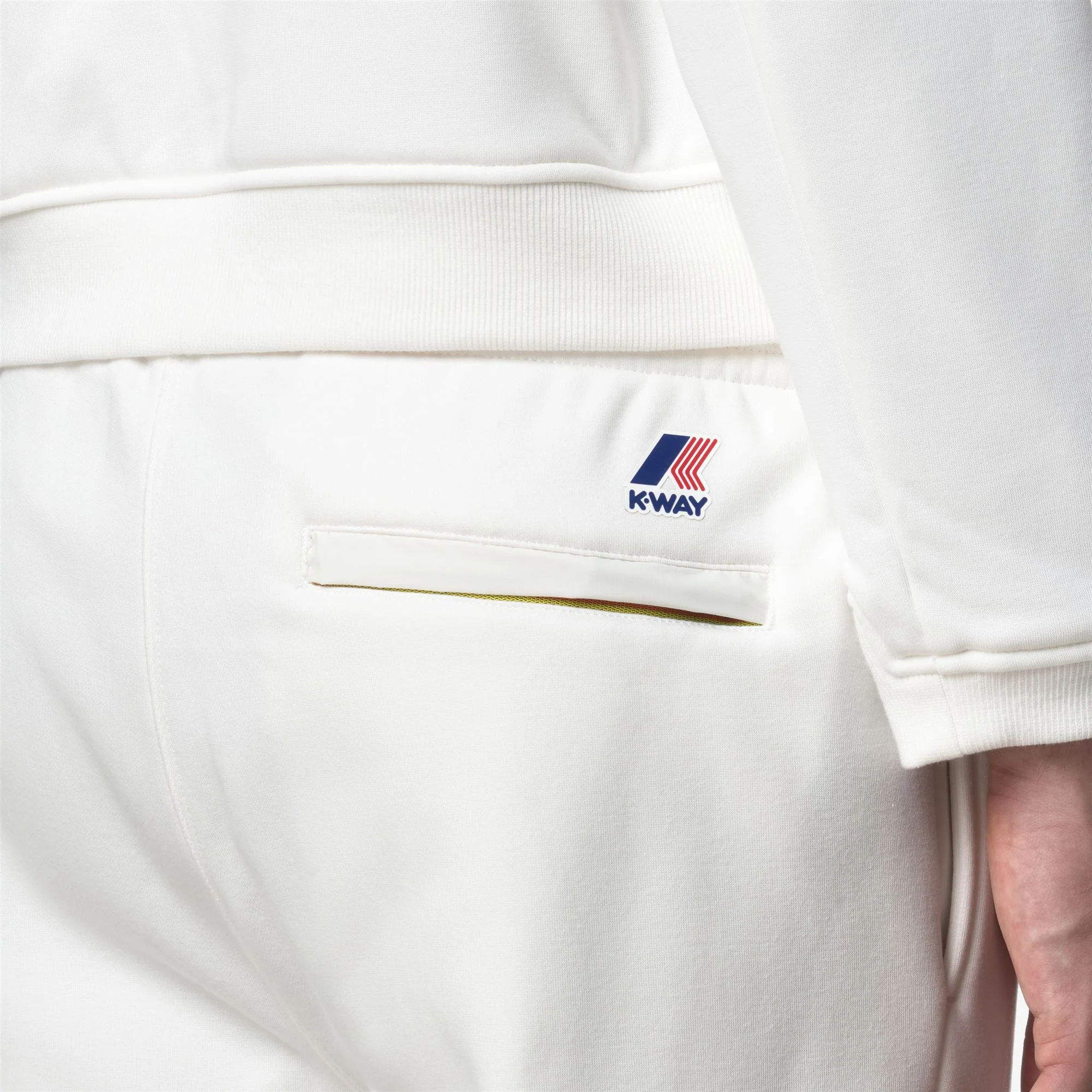 PHILBERT BRUSHED PC - Pants - Sport Trousers - Unisex - WHITE GARDENIA - Image 3