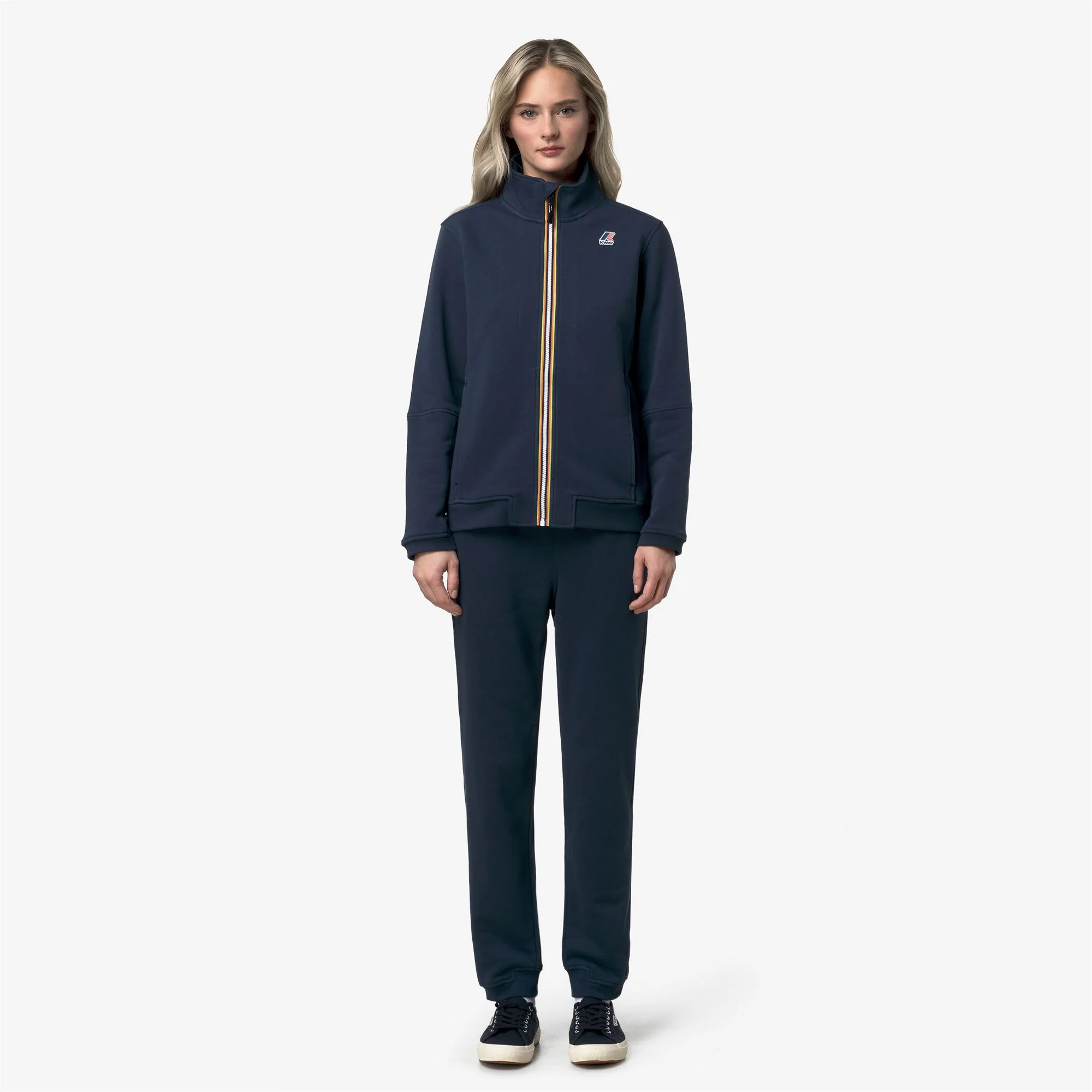 PHILBERT POLY COTTON - Pants - Sport Trousers - Unisex - BLUE INSIGNIA - Image 3
