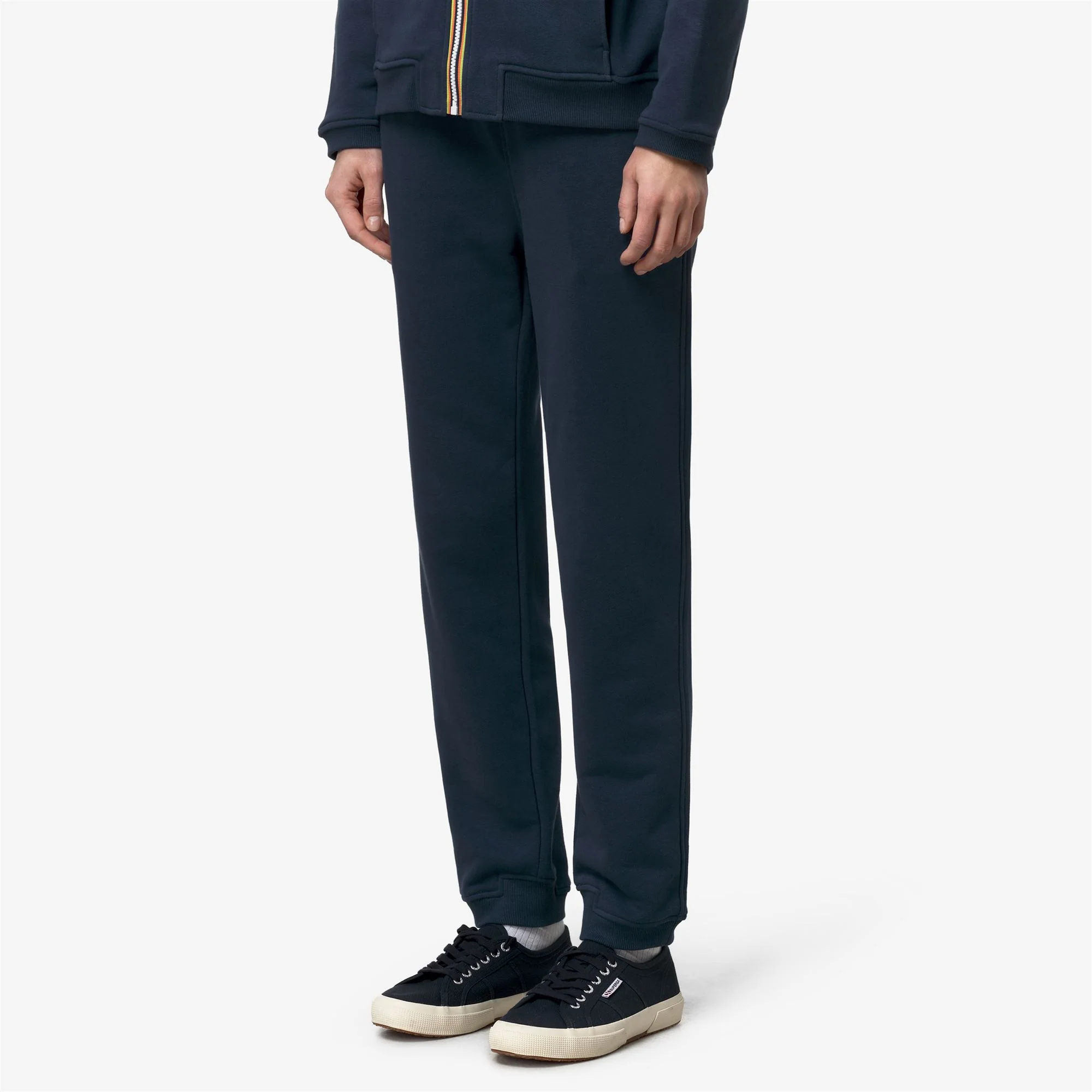 PHILBERT POLY COTTON - Pants - Sport Trousers - Unisex - BLUE INSIGNIA - Image 4