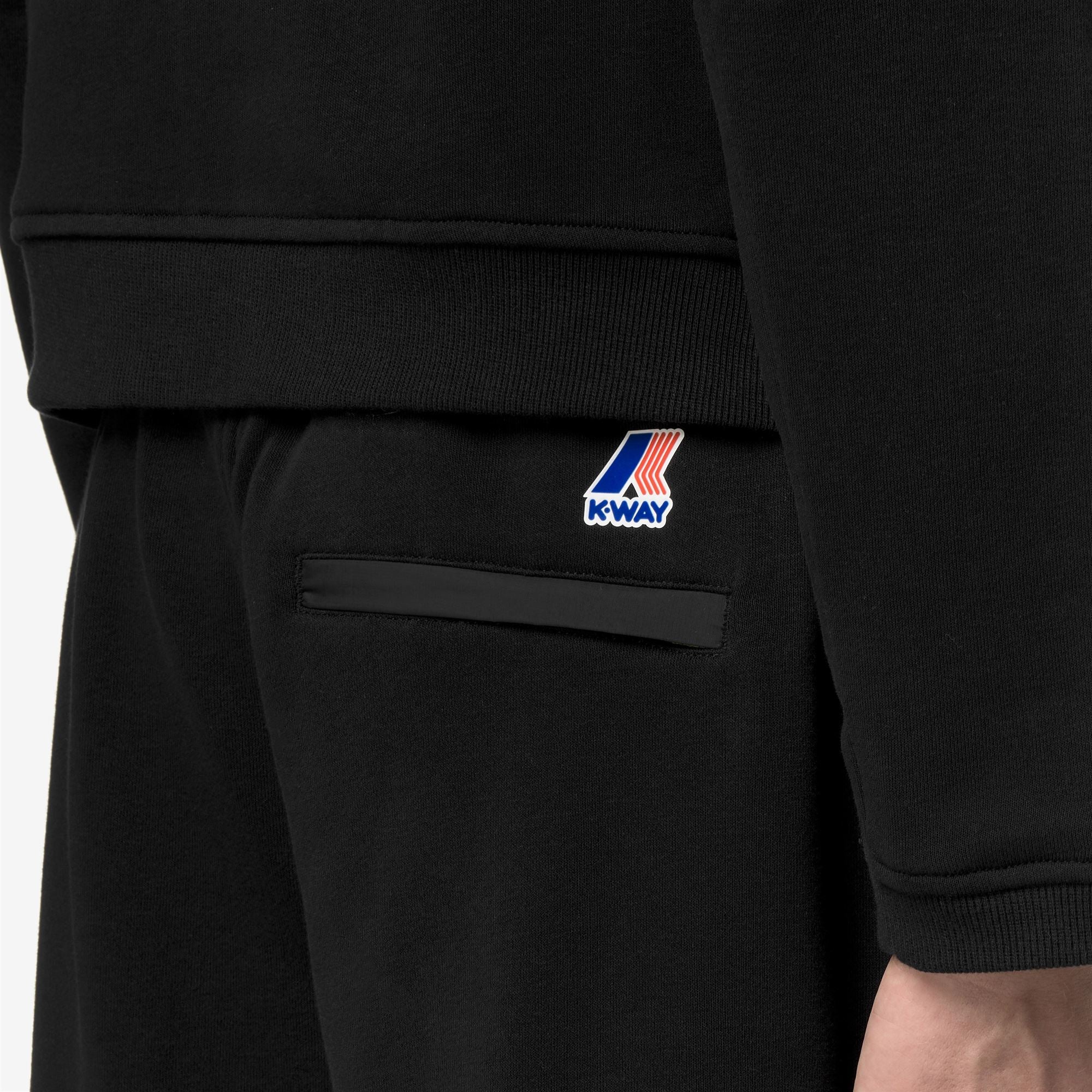 PHILBERT POLY COTTON EAST - Pants - Sport Trousers - Unisex - BLACK PURE - Image 2