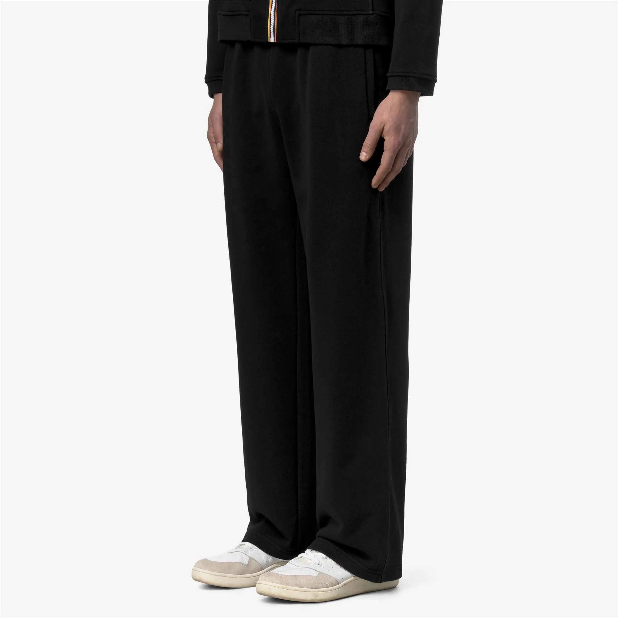 PHILBERT POLY COTTON EAST - Pants - Sport Trousers - Unisex - BLACK PURE - Image 4