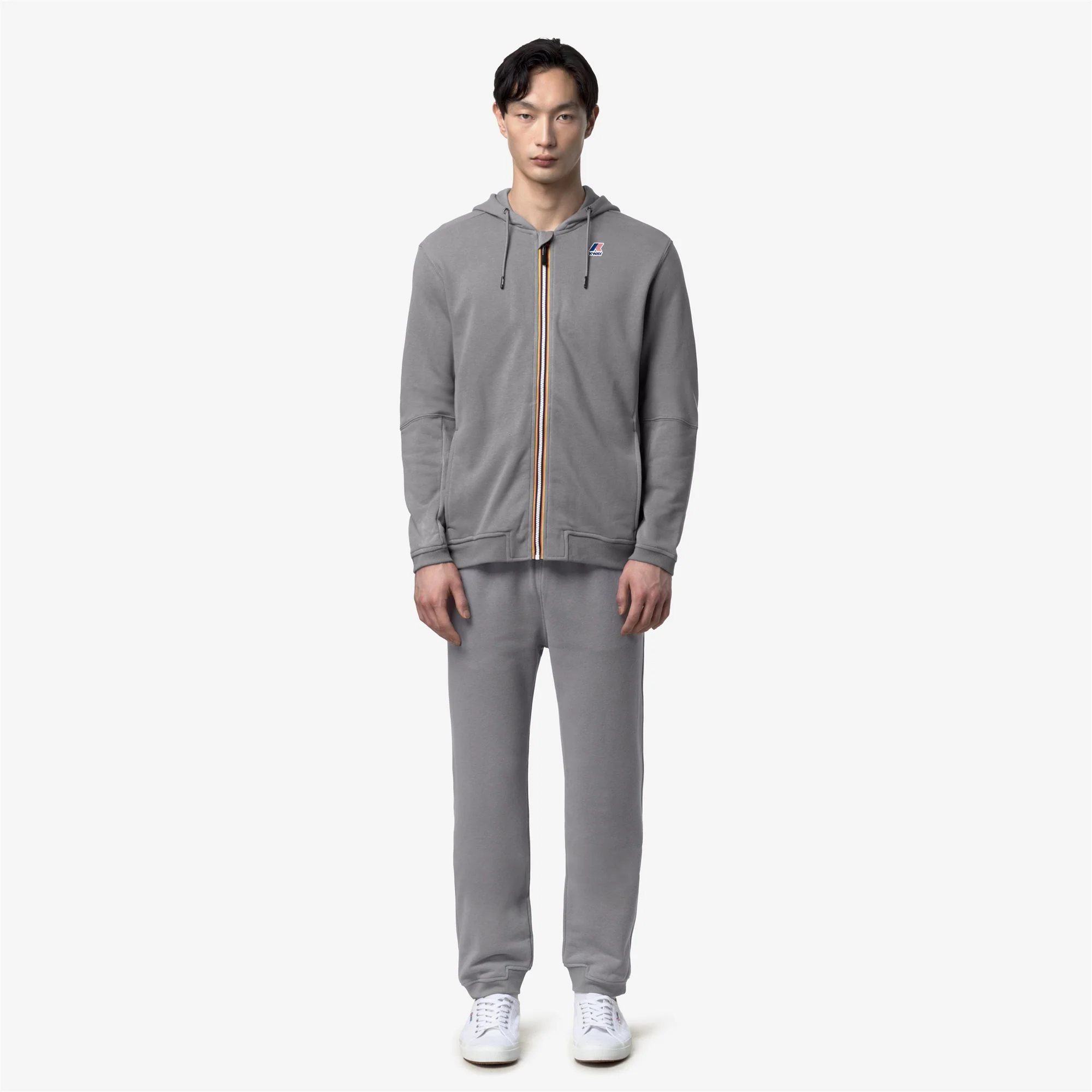 PHILBERT POLY COTTON - Pants - Sport Trousers - Unisex - GREY FROST - Image 3