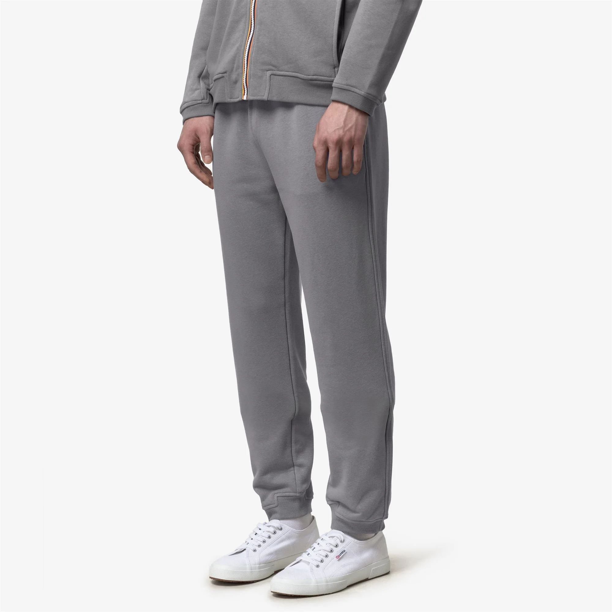 PHILBERT POLY COTTON - Pants - Sport Trousers - Unisex - GREY FROST - Image 4