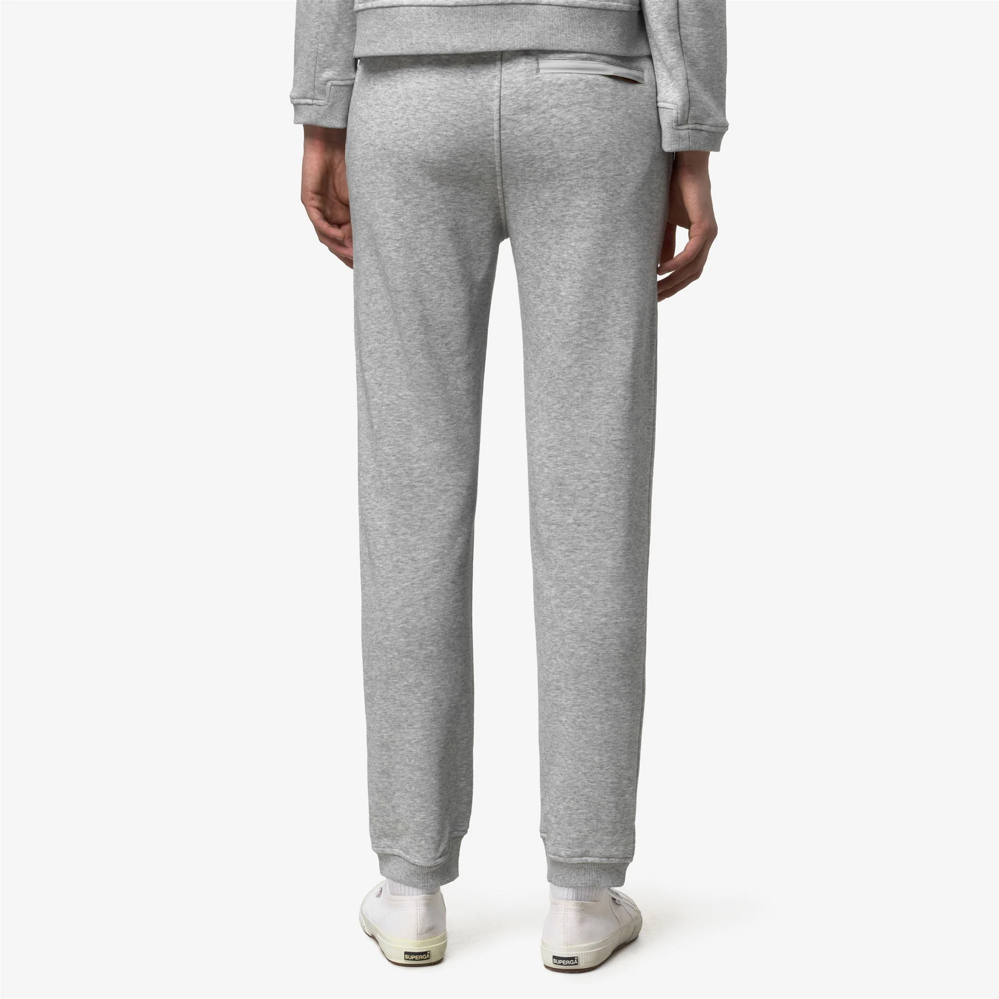 PHILBERT POLY COTTON - Pants - Sport Trousers - Unisex - GREY MEL - Image 5