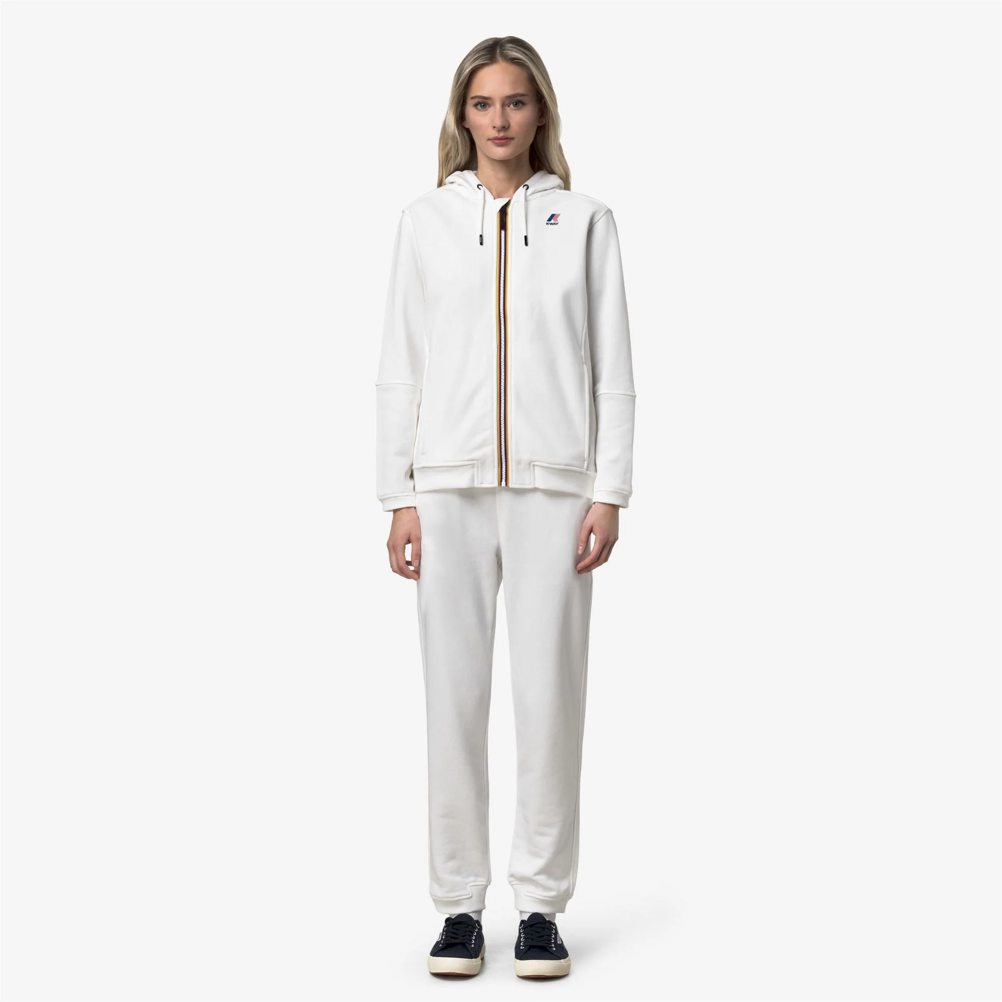 PHILBERT POLY COTTON - Pants - Sport Trousers - Unisex - WHITE - Image 3