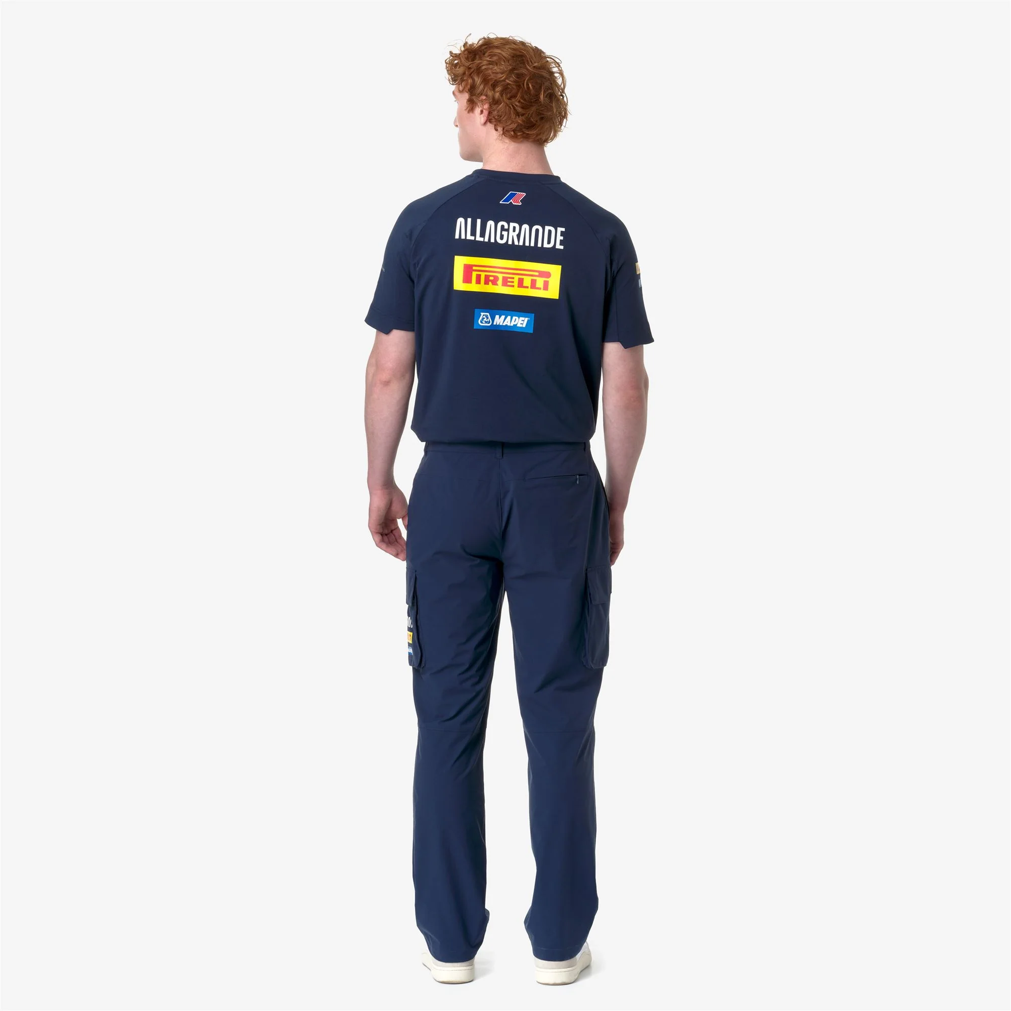 SAUCHAY ALLAGRANDE - Pants - Cargo - Unisex - BLUE DRESS - Image 5