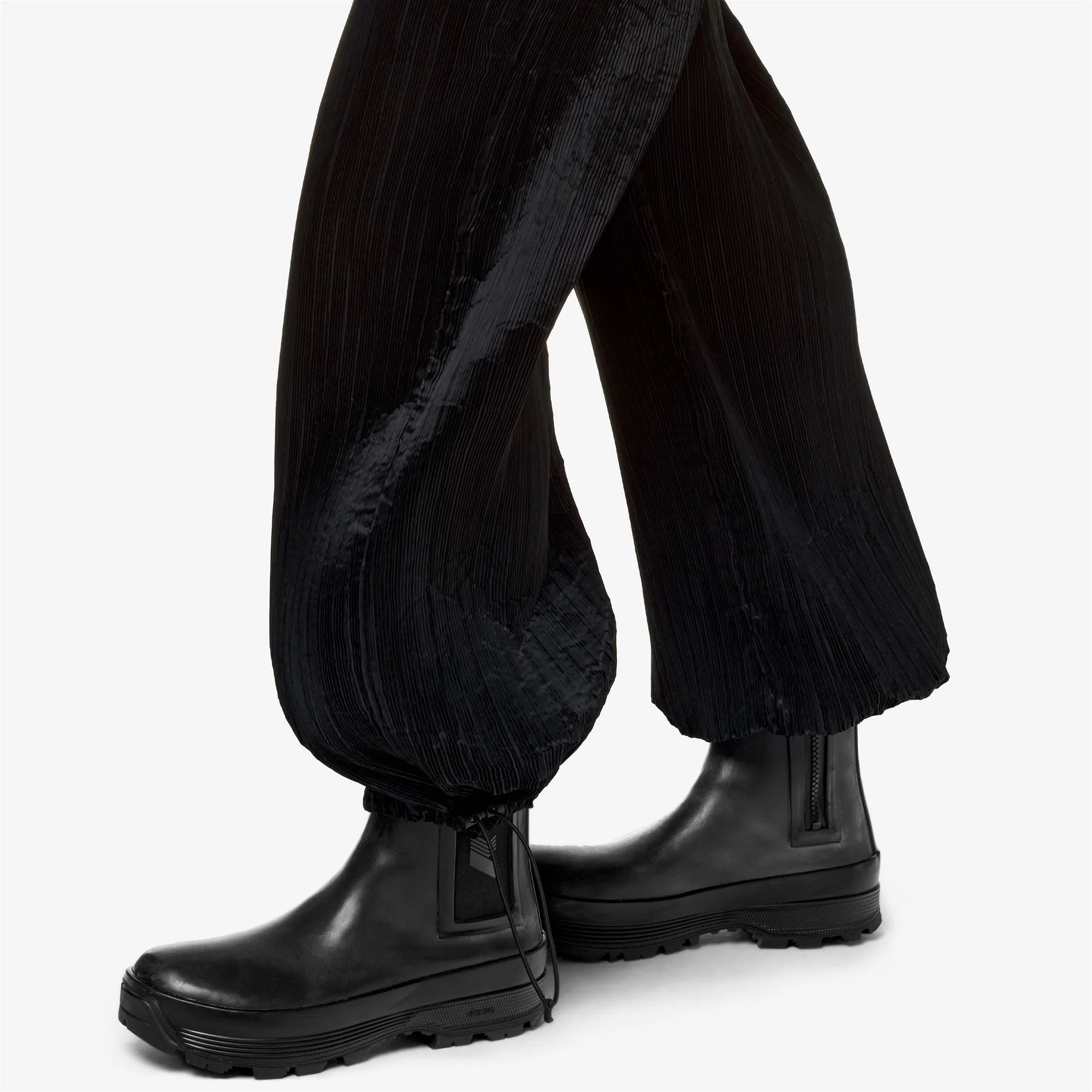 BAGGY PLISSE - Pants - Sport Trousers - Woman - BLACK PIRATE - Image 2
