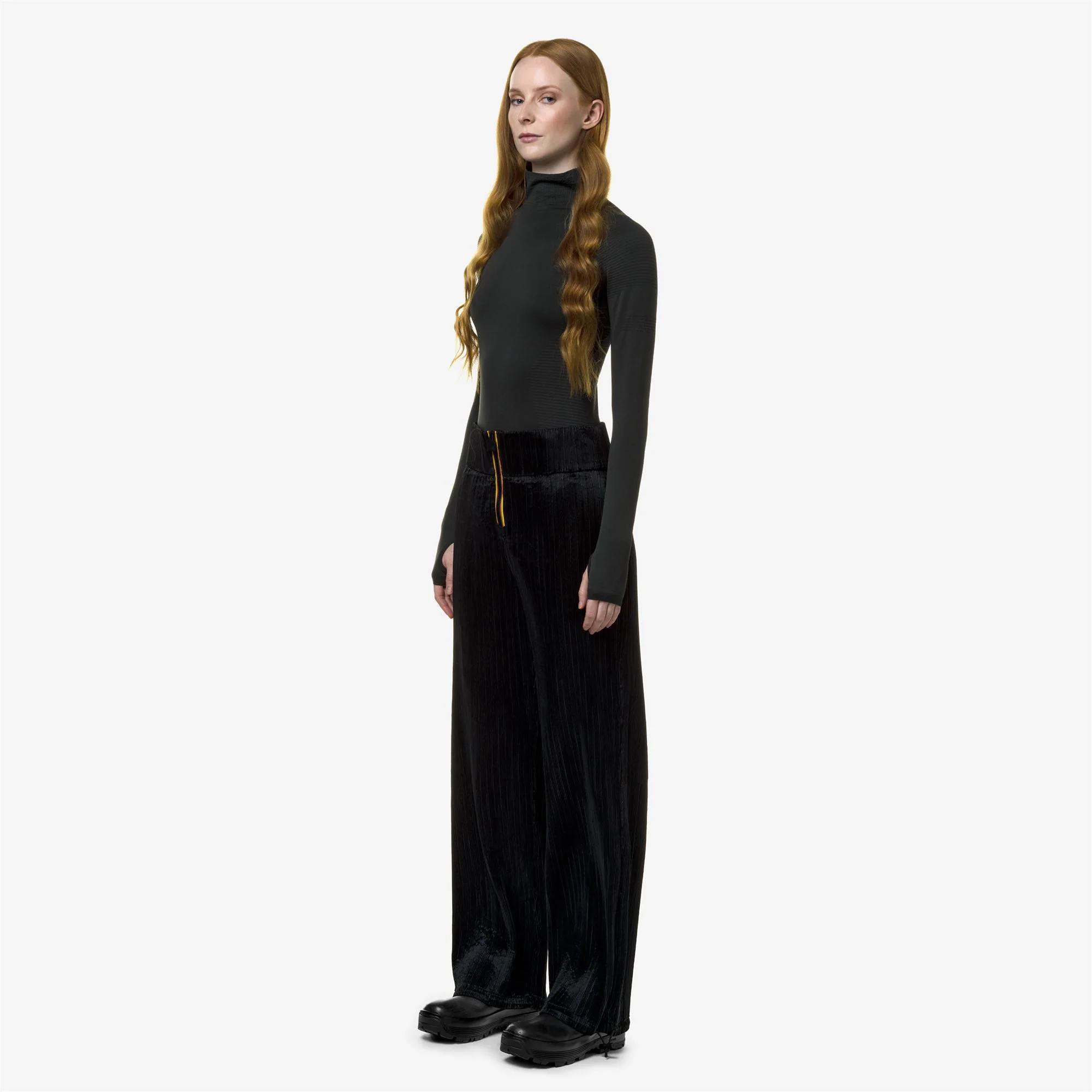 BAGGY PLISSE - Pants - Sport Trousers - Woman - BLACK PIRATE - Image 4