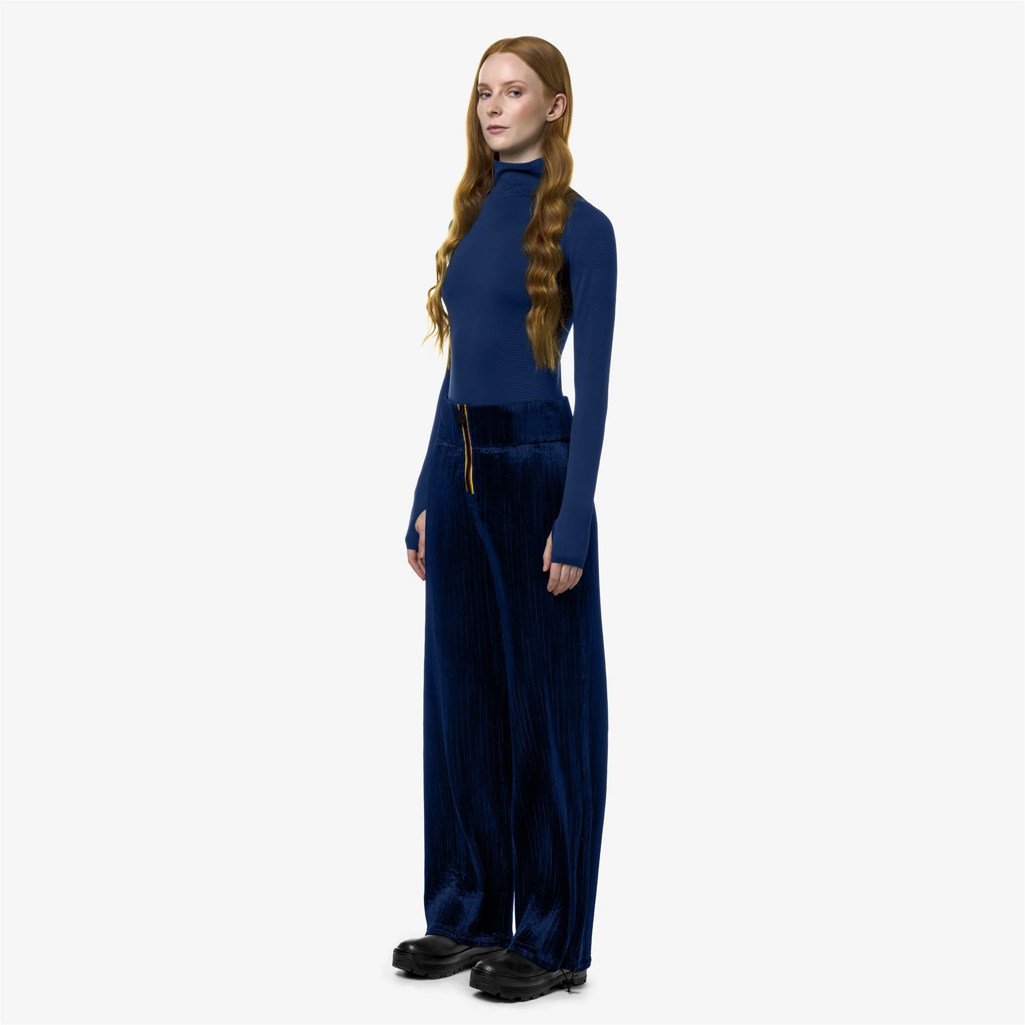 BAGGY PLISSE - Pants - Sport Trousers - Woman - BLUE MD COBALT - Image 4