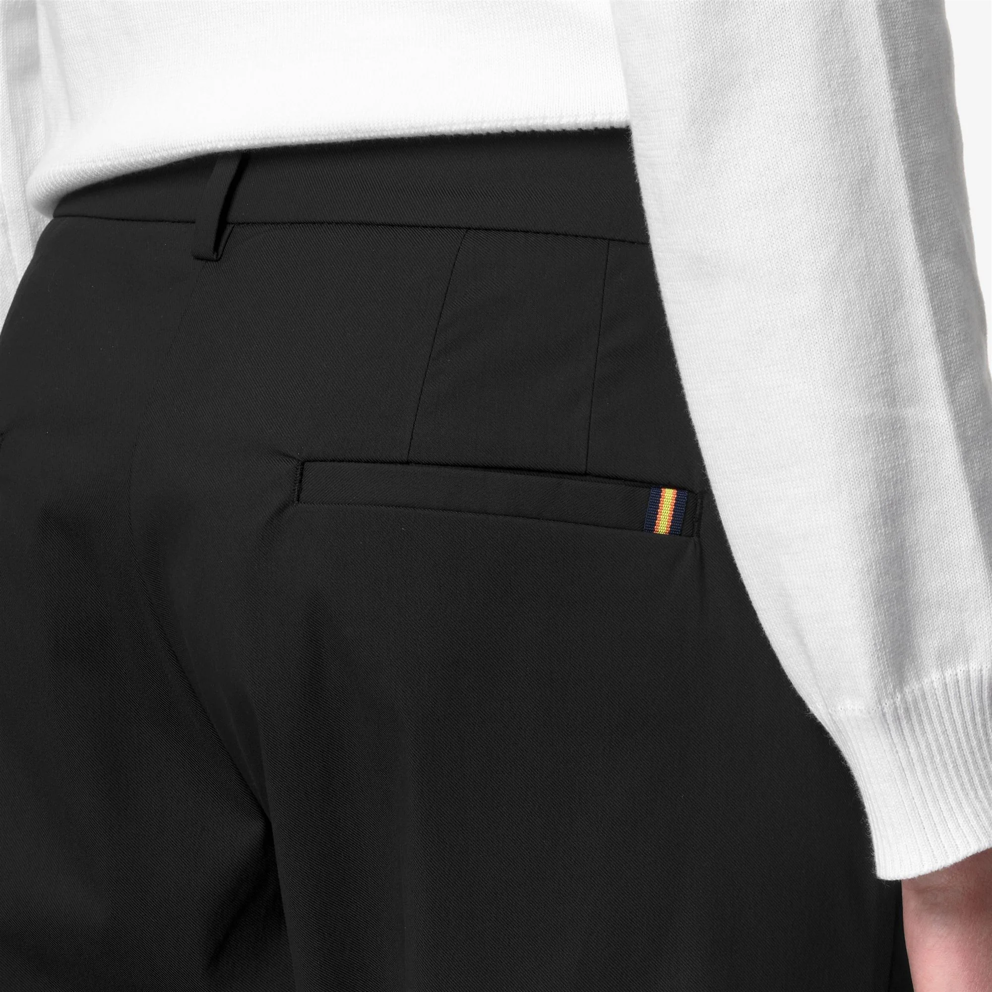 BELLE TWILL TECH - Pants - CHINO - Woman - BLACK PURE - Image 2