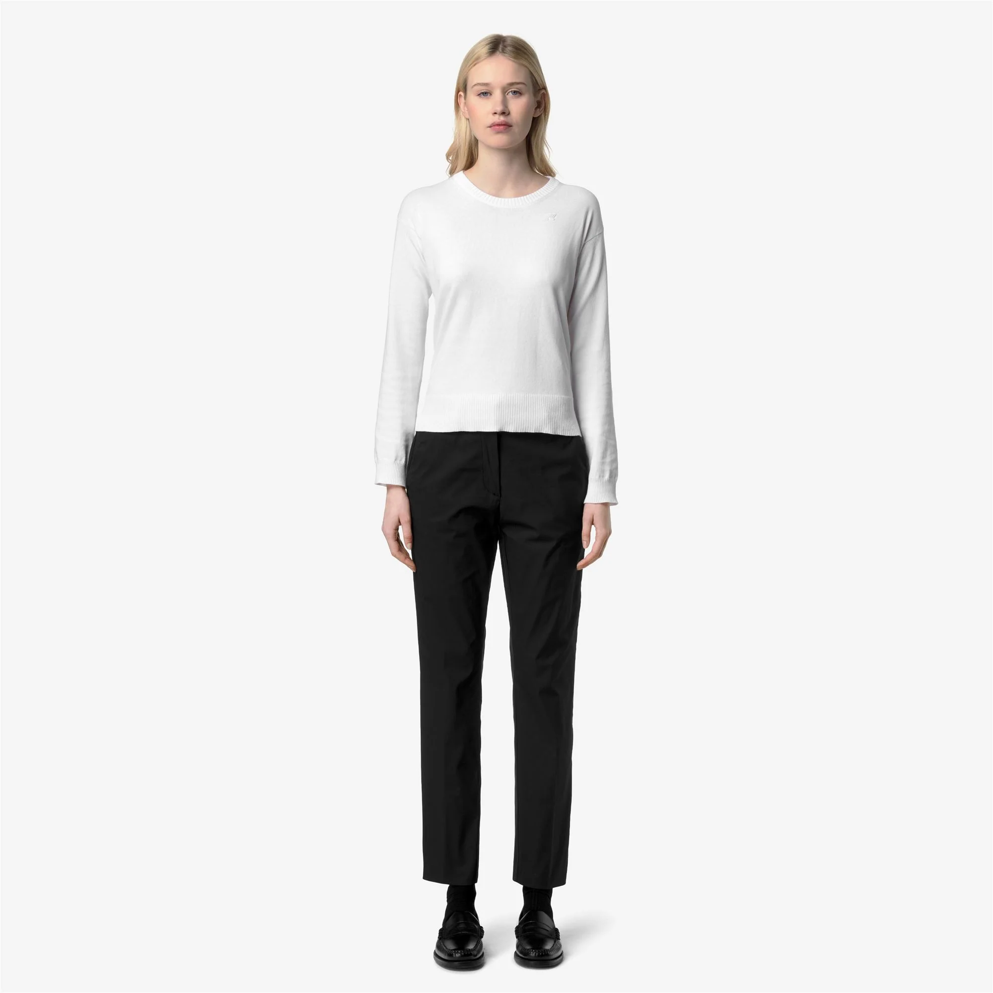 BELLE TWILL TECH - Pants - CHINO - Woman - BLACK PURE - Image 3
