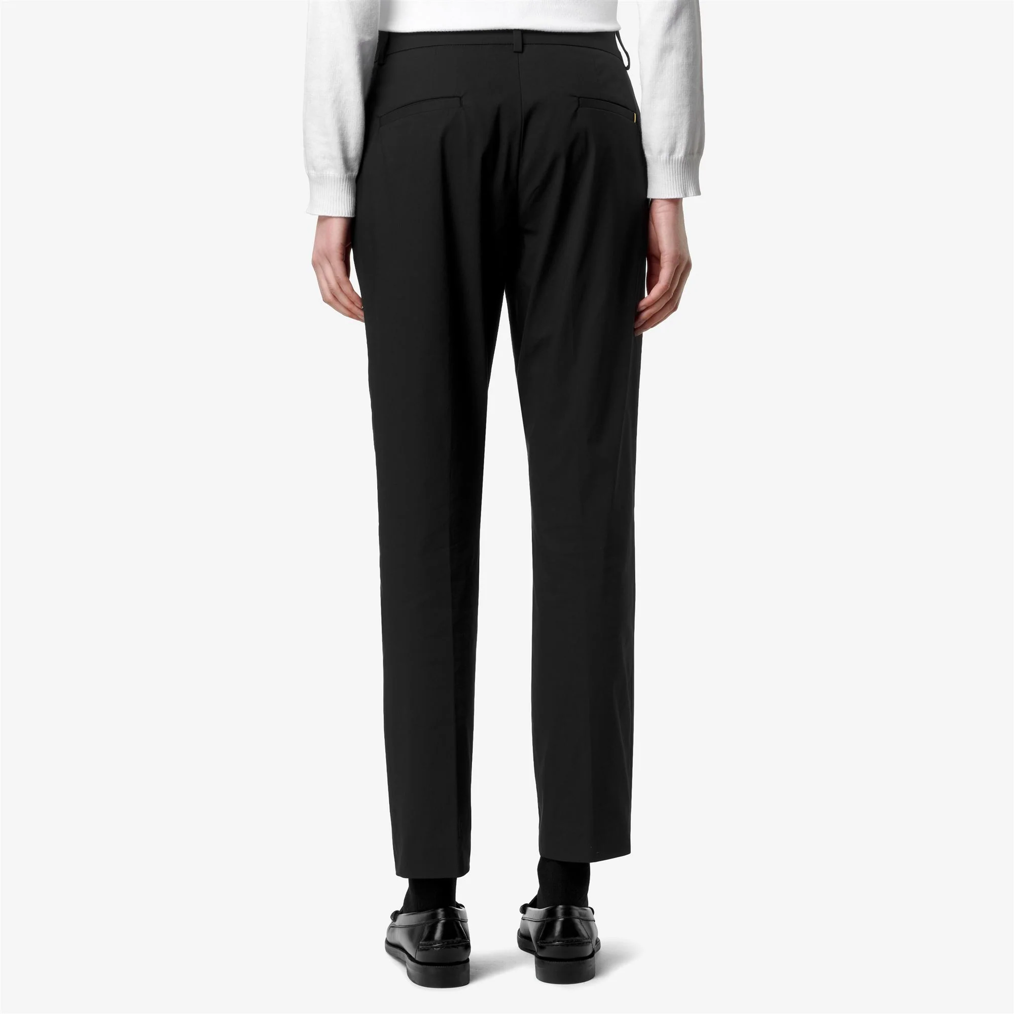BELLE TWILL TECH - Pants - CHINO - Woman - BLACK PURE - Image 5