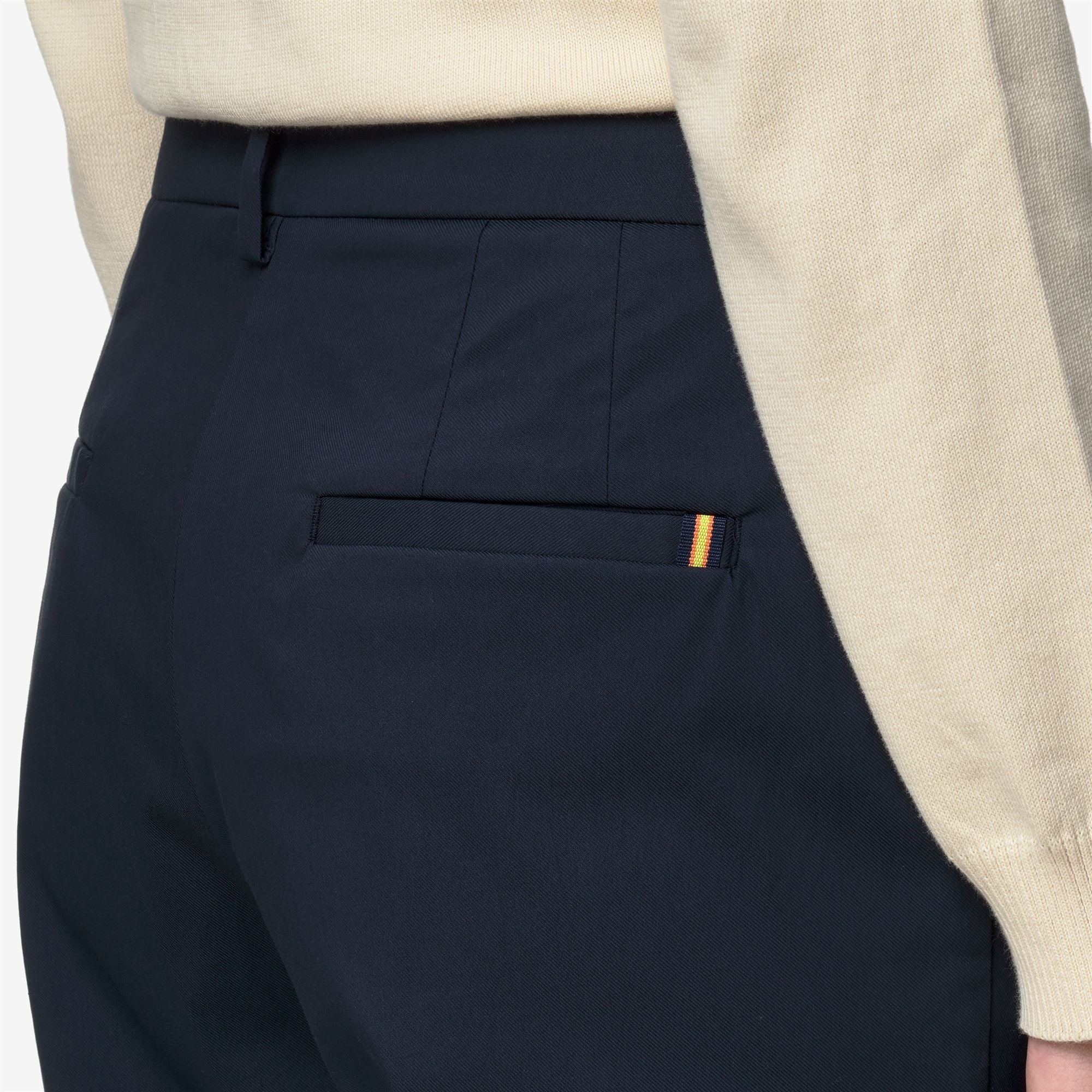 BELLE TWILL TECH - Pants - CHINO - Woman - BLUE DEPTH - Image 2