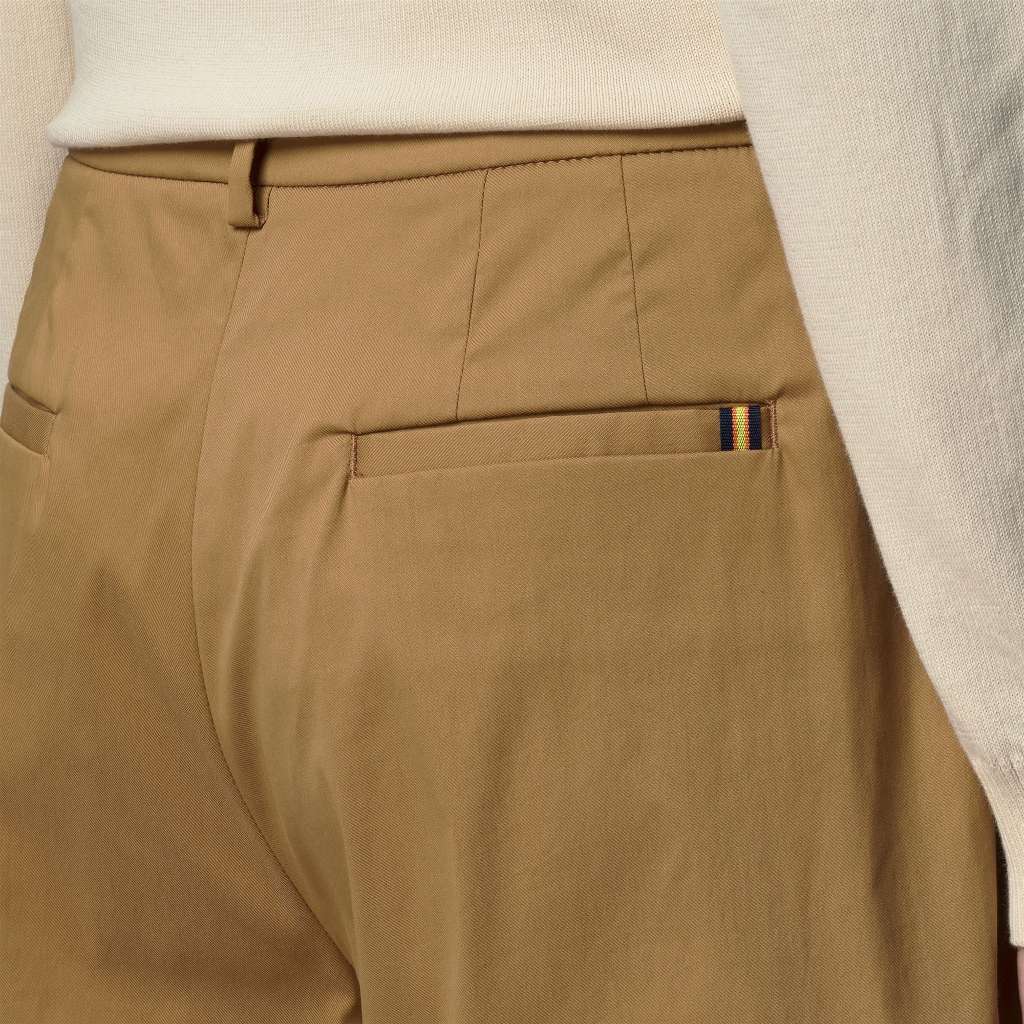 BELLE TWILL TECH - Pants - CHINO - Woman - BROWN BISTRE - Image 2