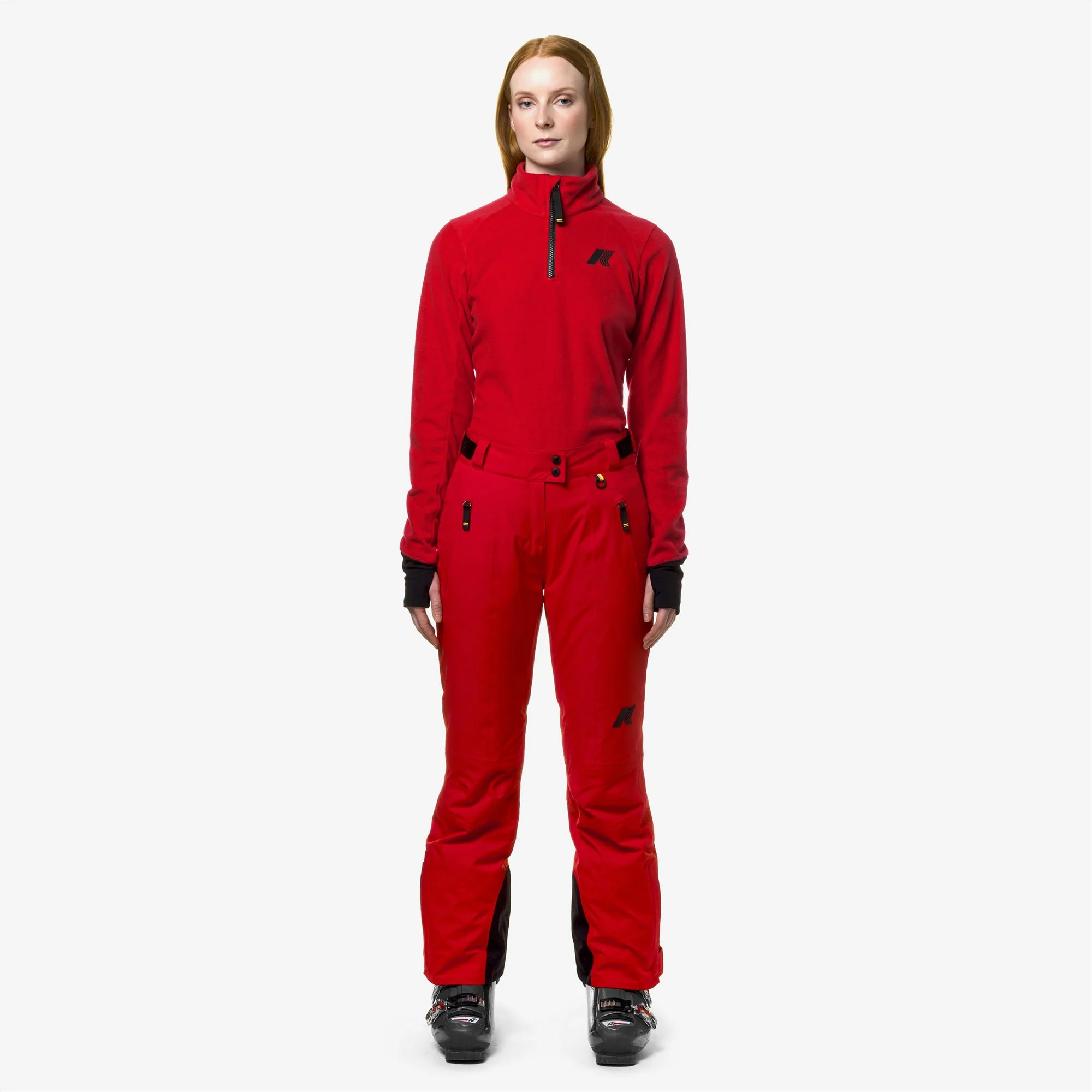 BONNEVAL MICRO TWILL 2 LAYERS - Pants - Sport Trousers - Woman - RED - Image 3