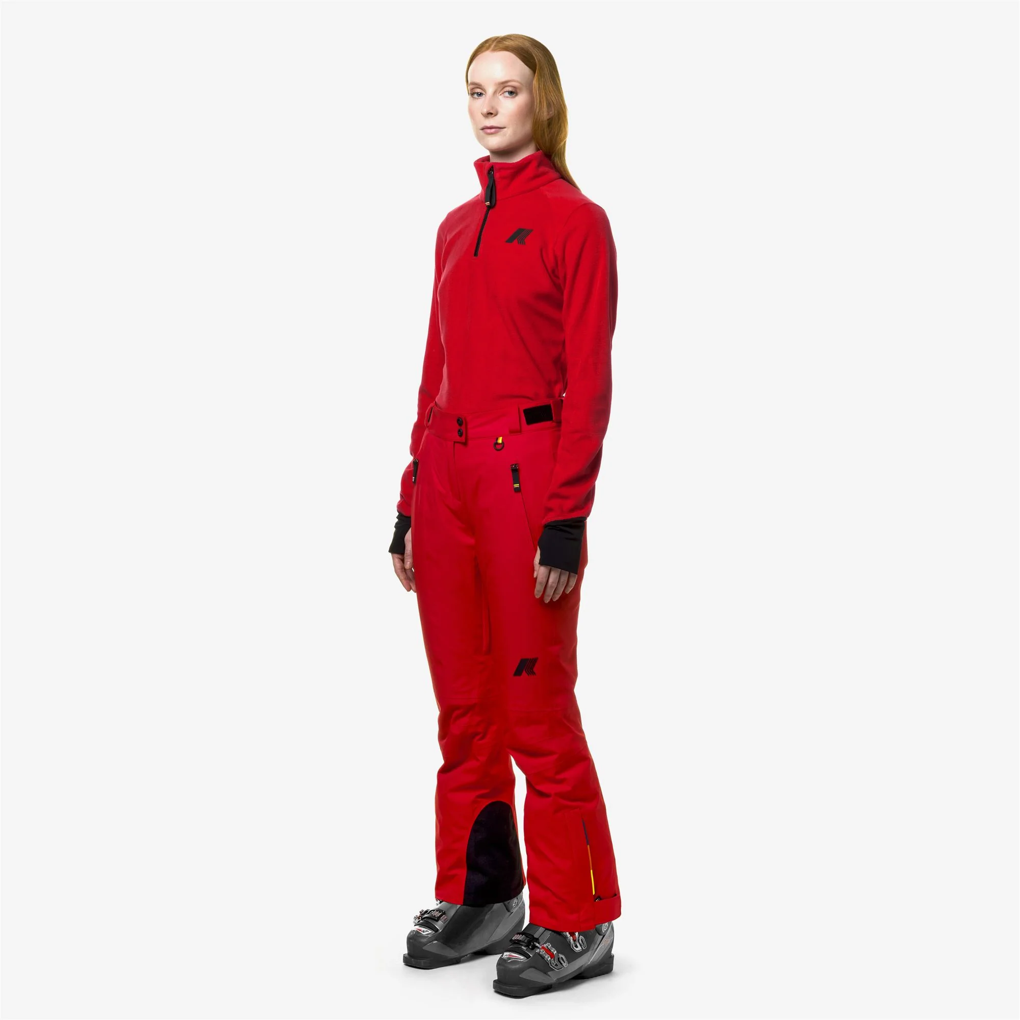 BONNEVAL MICRO TWILL 2 LAYERS - Pants - Sport Trousers - Woman - RED - Image 4