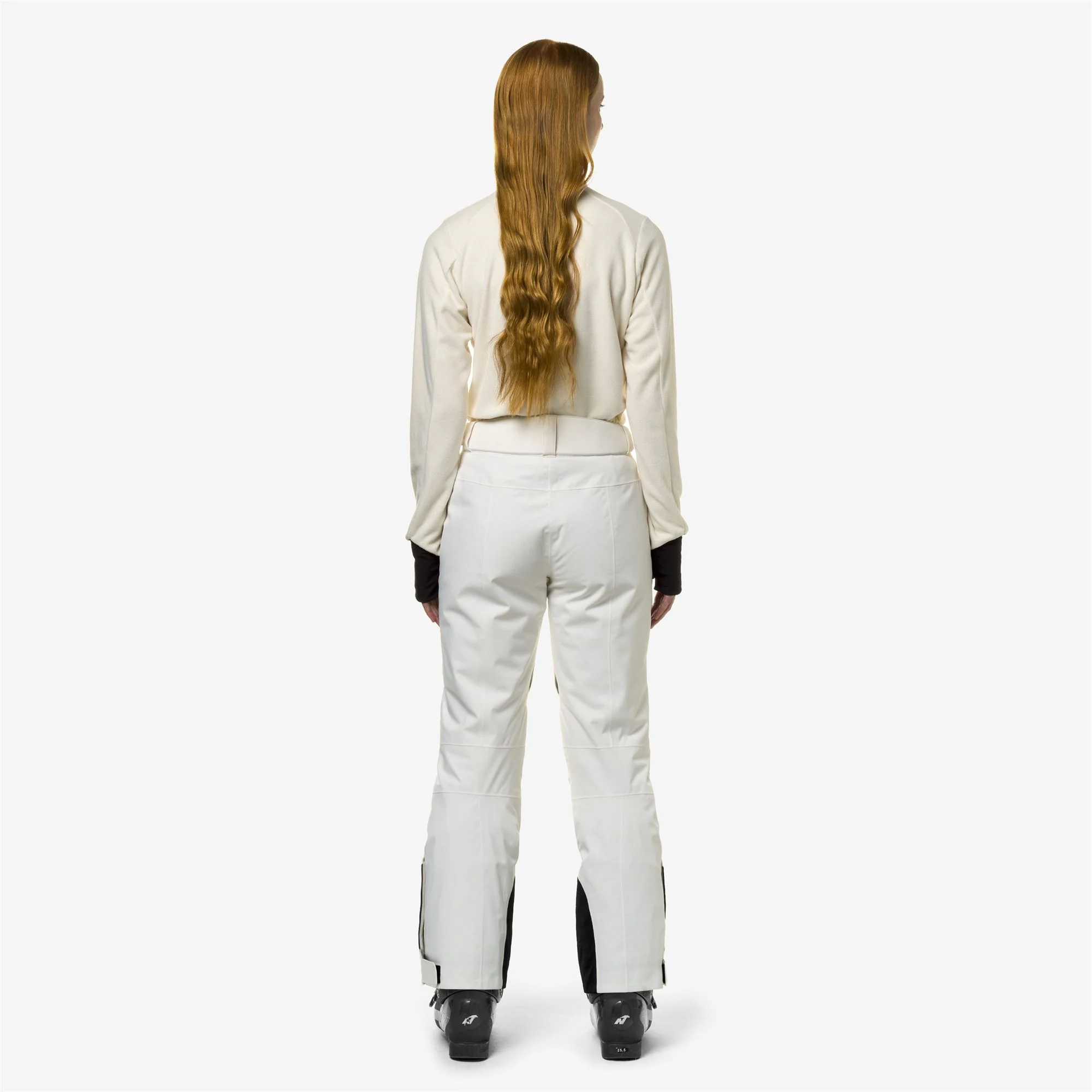 BONNEVAL MICRO TWILL 2 LAYERS - Pants - Sport Trousers - Woman - WHITE GARDENIA - Image 5